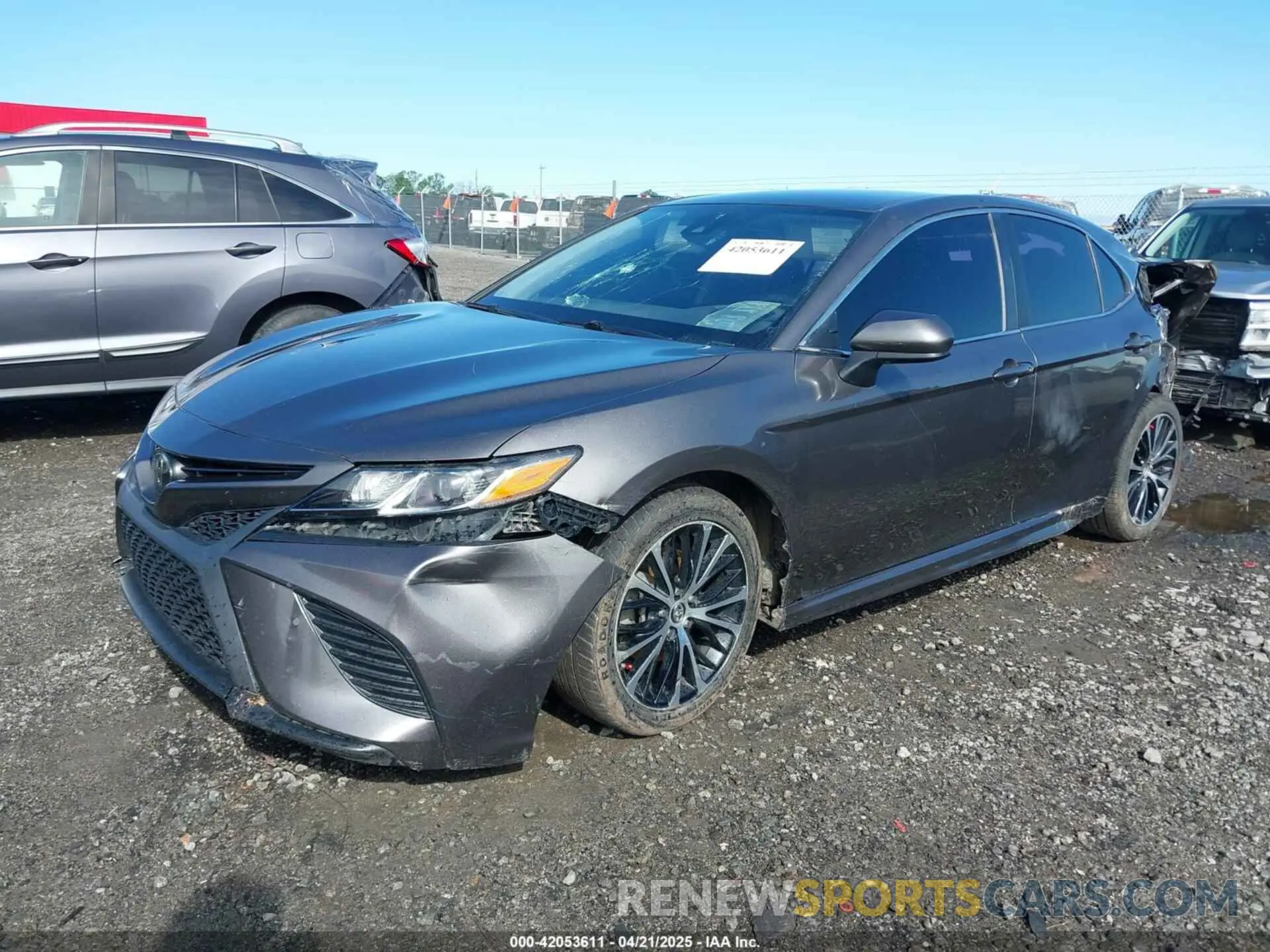 2 Photograph of a damaged car 4T1B11HK8KU258078 TOYOTA CAMRY 2019