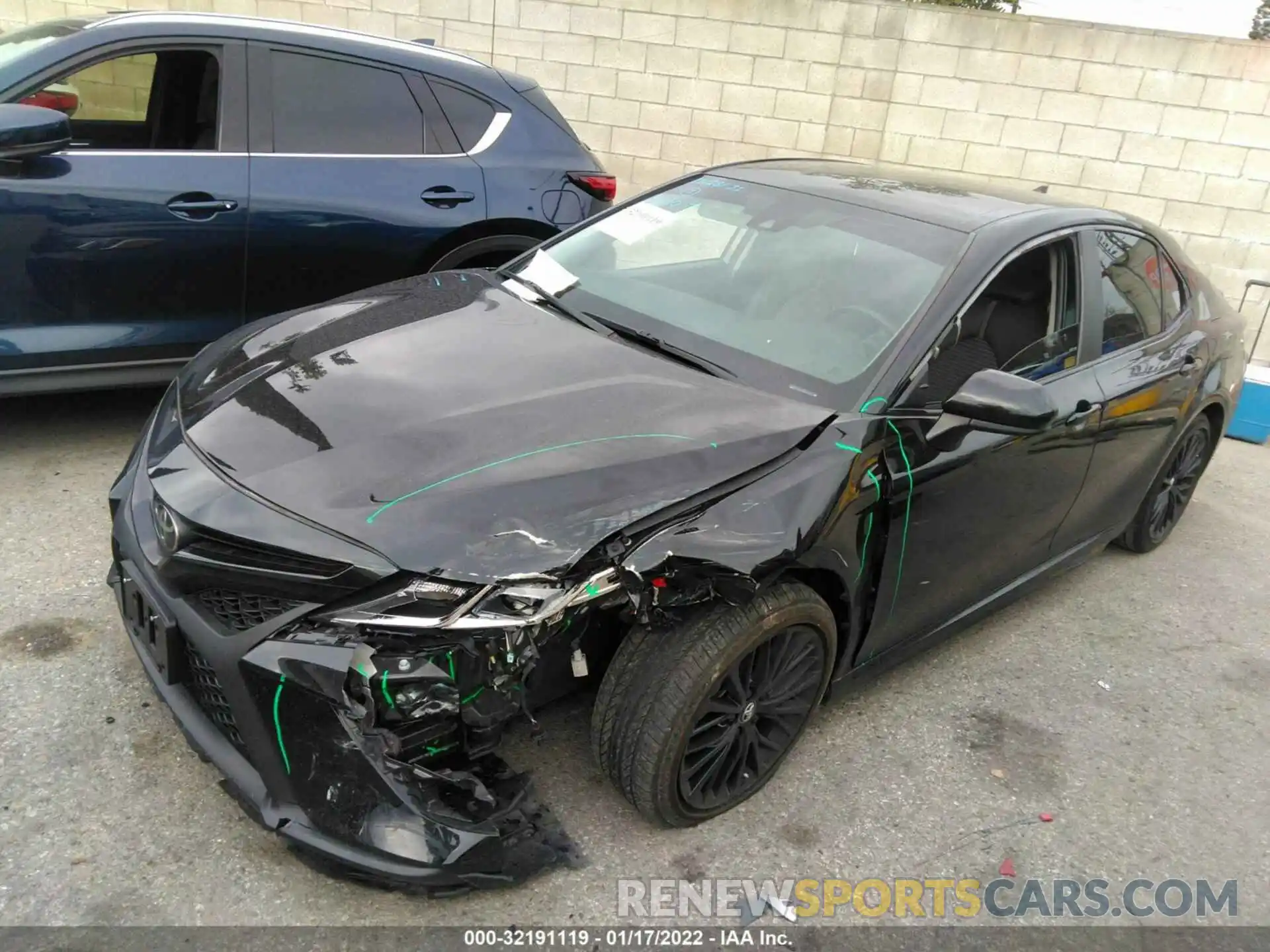 2 Photograph of a damaged car 4T1B11HK8KU261028 TOYOTA CAMRY 2019