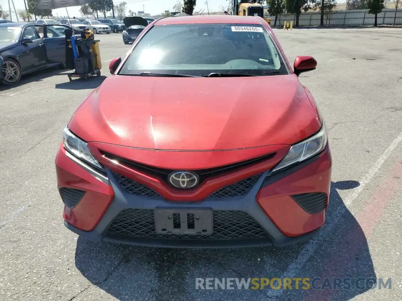 5 Photograph of a damaged car 4T1B11HK8KU264351 TOYOTA CAMRY 2019