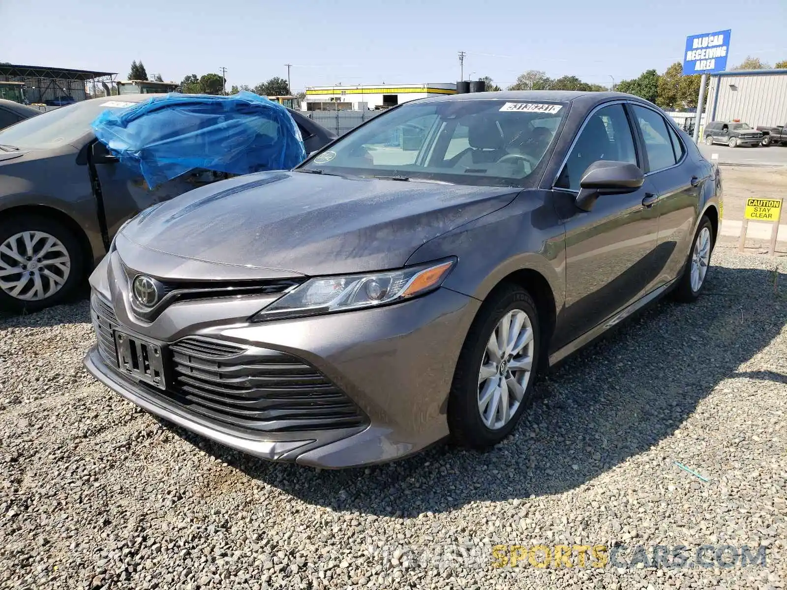 2 Photograph of a damaged car 4T1B11HK8KU267296 TOYOTA CAMRY 2019