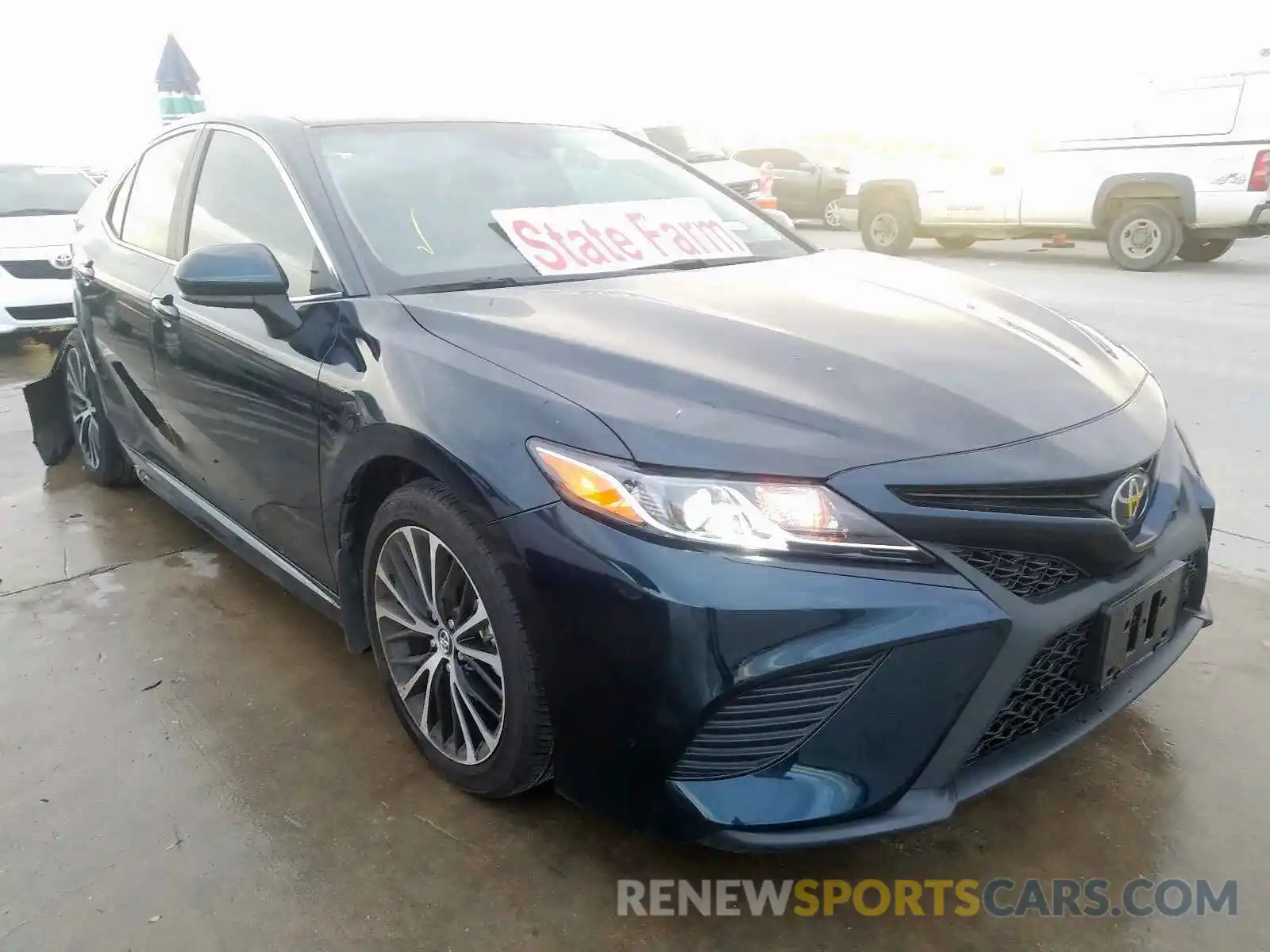 1 Photograph of a damaged car 4T1B11HK8KU267881 TOYOTA CAMRY 2019