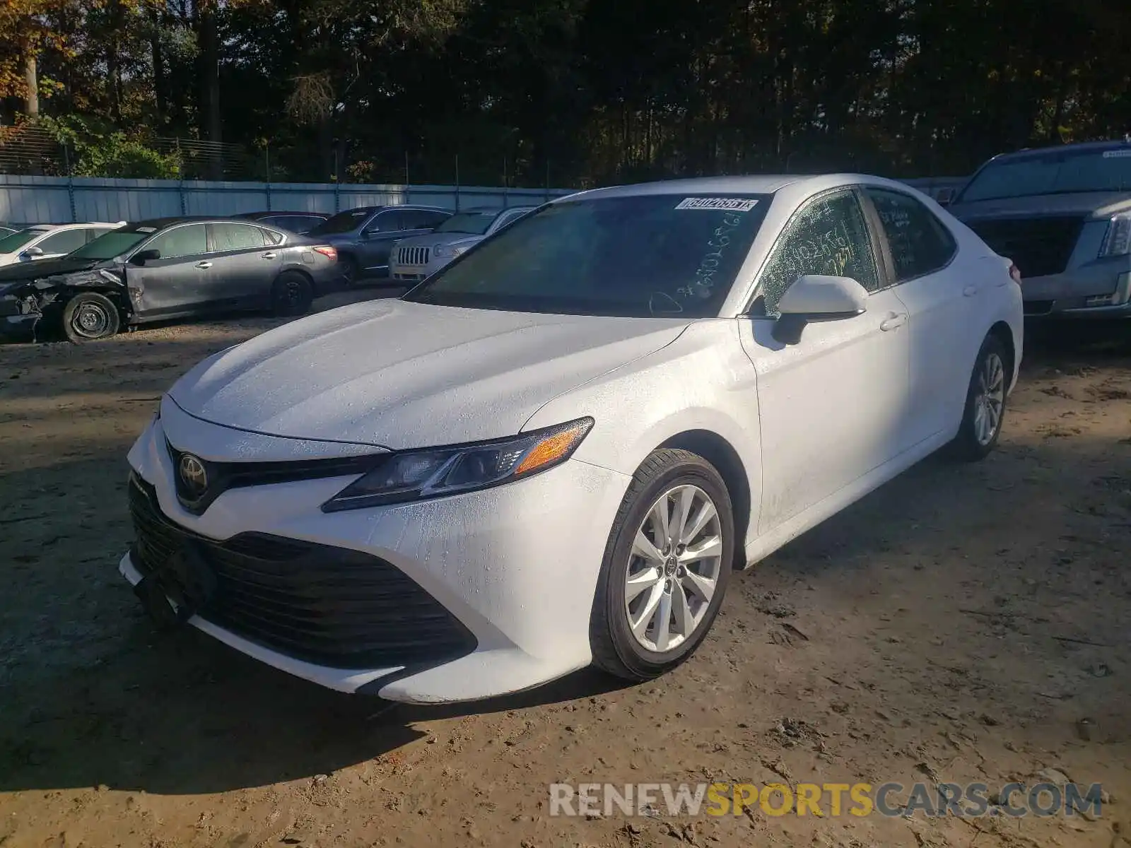 2 Photograph of a damaged car 4T1B11HK8KU267914 TOYOTA CAMRY 2019