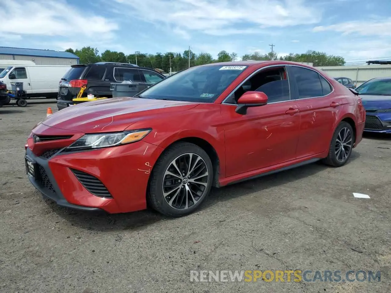 1 Photograph of a damaged car 4T1B11HK8KU273017 TOYOTA CAMRY 2019