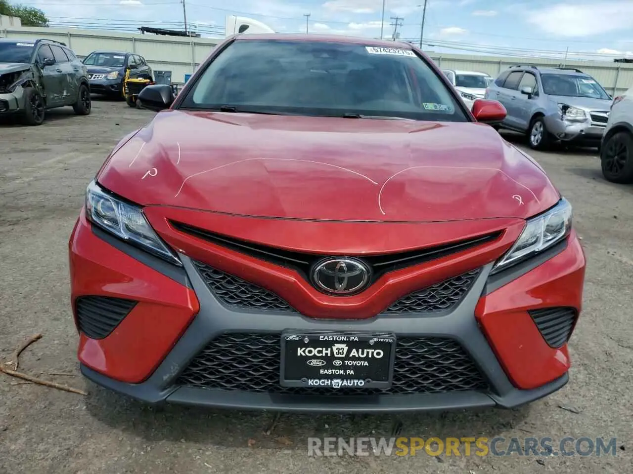 5 Photograph of a damaged car 4T1B11HK8KU273017 TOYOTA CAMRY 2019