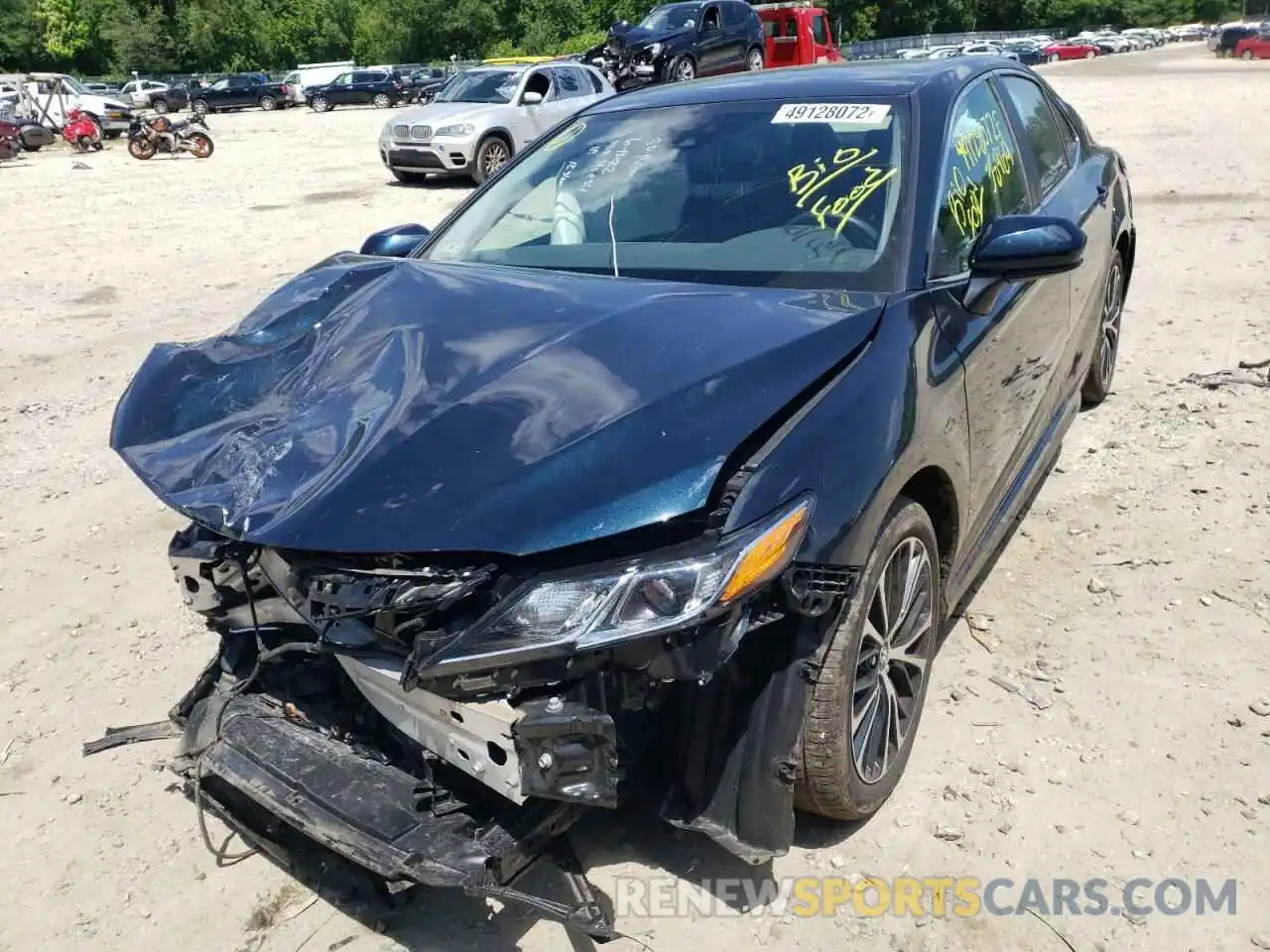 2 Photograph of a damaged car 4T1B11HK8KU275298 TOYOTA CAMRY 2019