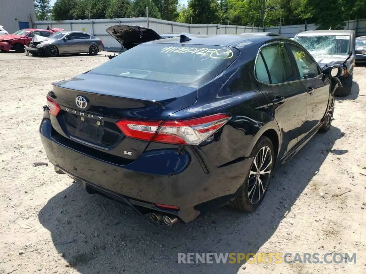 4 Photograph of a damaged car 4T1B11HK8KU275298 TOYOTA CAMRY 2019