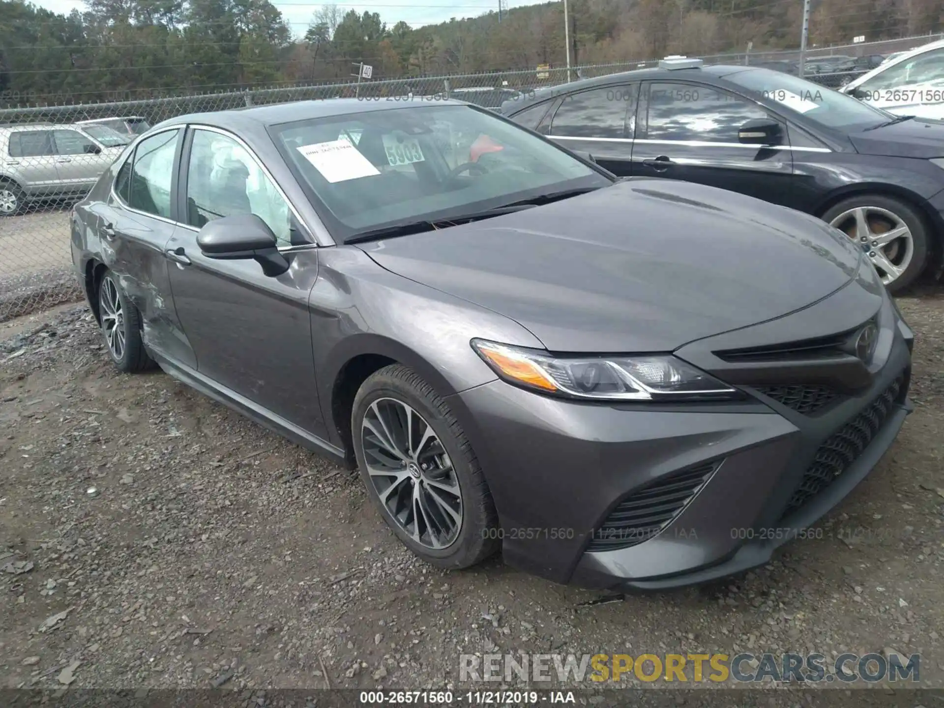 1 Photograph of a damaged car 4T1B11HK8KU275348 TOYOTA CAMRY 2019