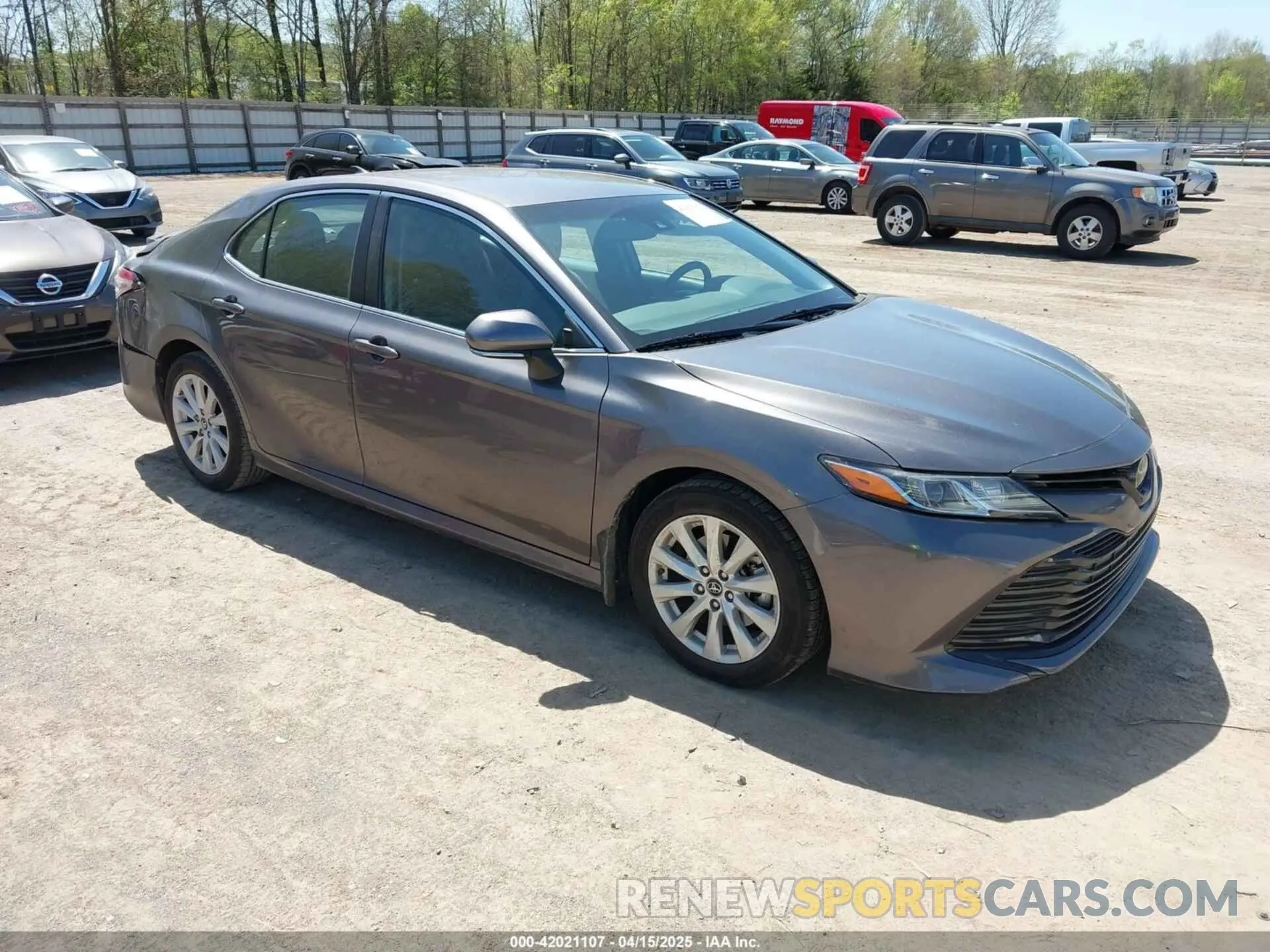 1 Photograph of a damaged car 4T1B11HK8KU289721 TOYOTA CAMRY 2019