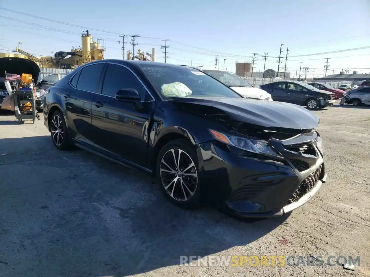 1 Photograph of a damaged car 4T1B11HK8KU291050 TOYOTA CAMRY 2019