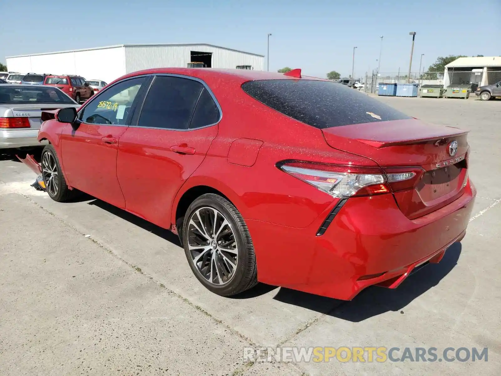 3 Photograph of a damaged car 4T1B11HK8KU291128 TOYOTA CAMRY 2019