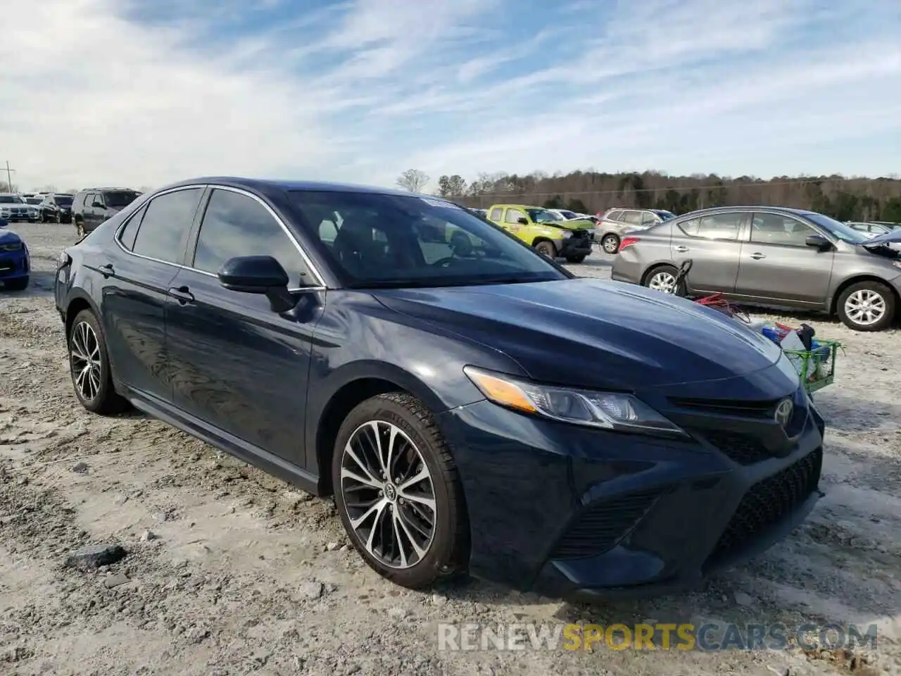 1 Photograph of a damaged car 4T1B11HK8KU295485 TOYOTA CAMRY 2019