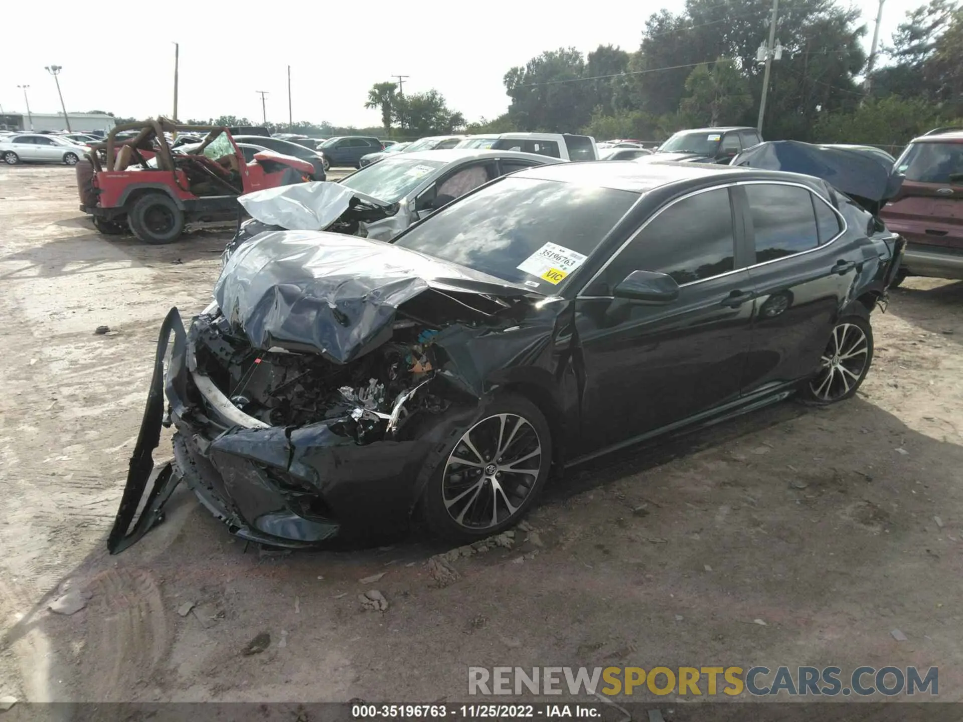 2 Photograph of a damaged car 4T1B11HK8KU296782 TOYOTA CAMRY 2019