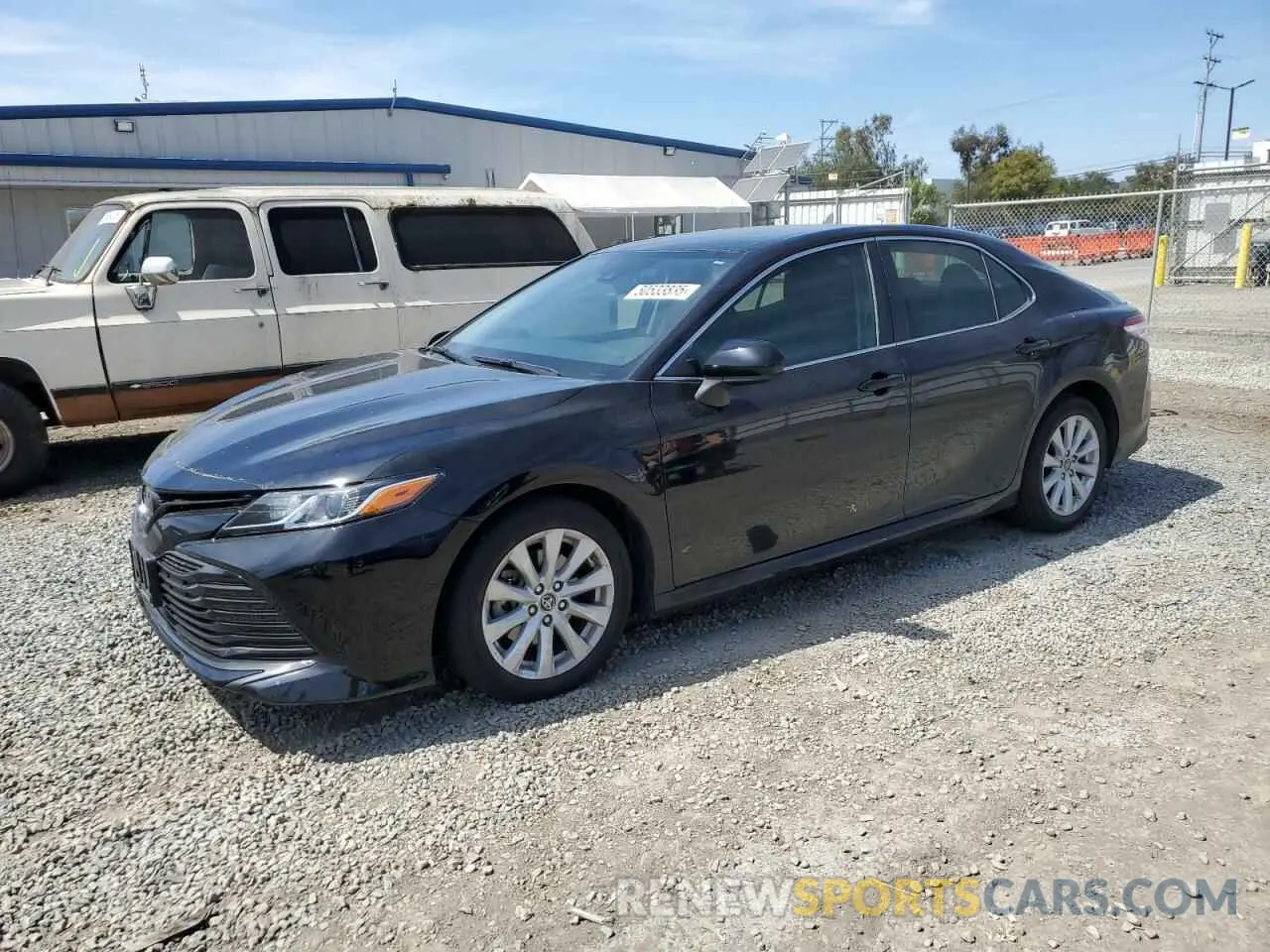 1 Photograph of a damaged car 4T1B11HK8KU298063 TOYOTA CAMRY 2019