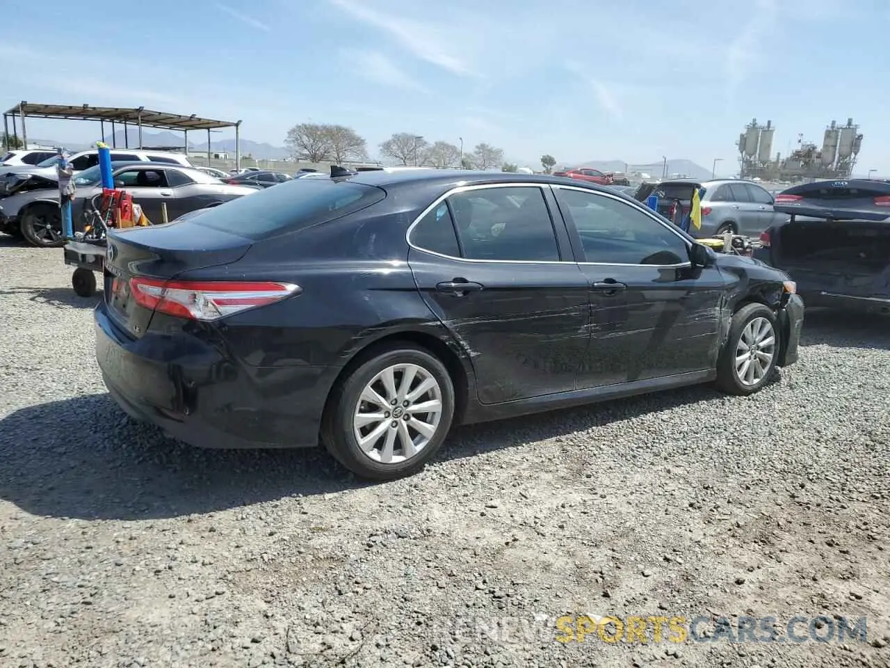 3 Photograph of a damaged car 4T1B11HK8KU298063 TOYOTA CAMRY 2019