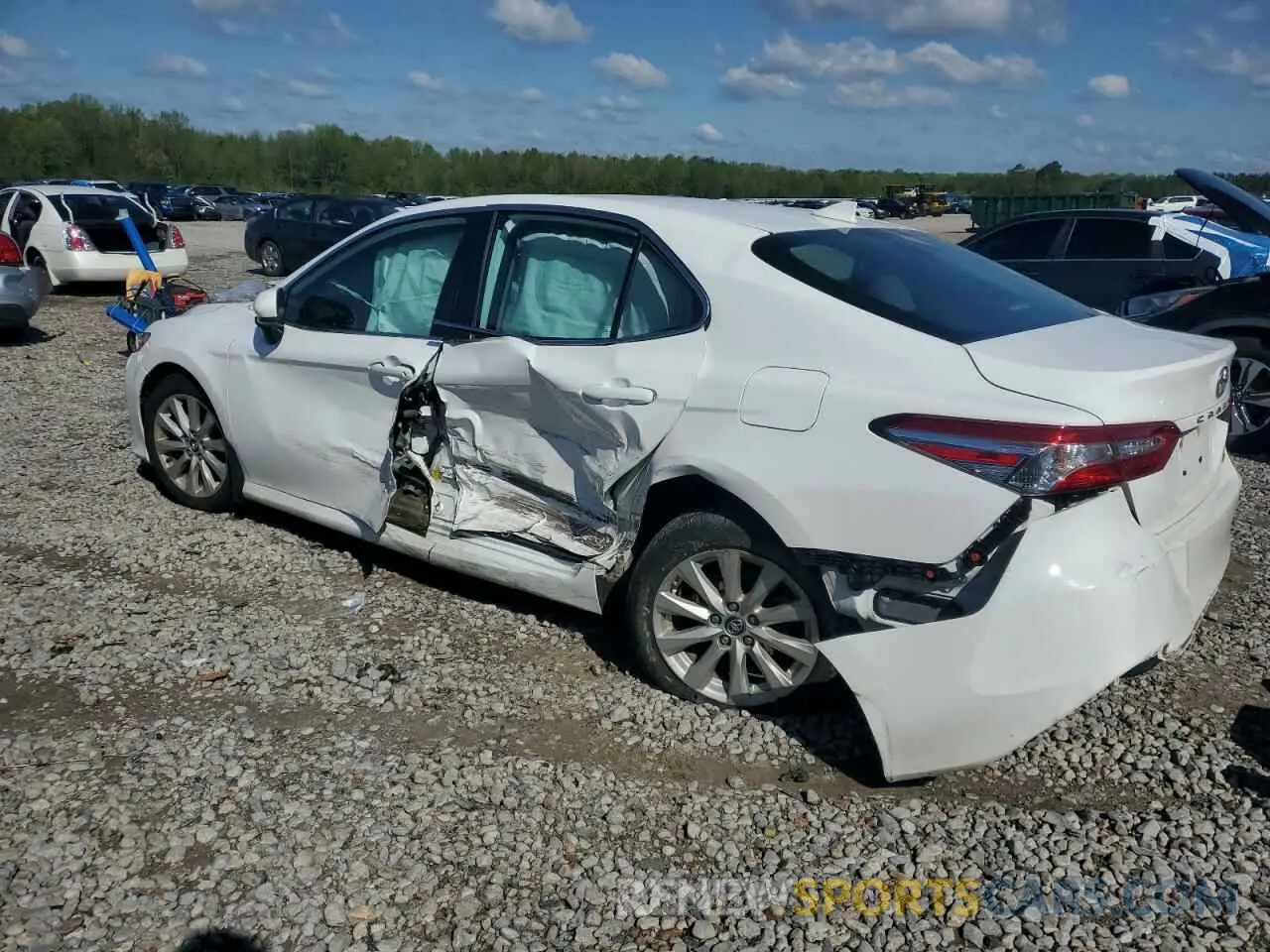 2 Photograph of a damaged car 4T1B11HK8KU679234 TOYOTA CAMRY 2019
