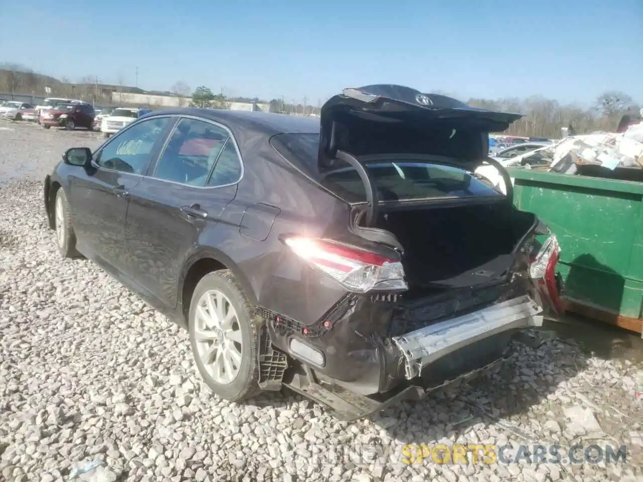 3 Photograph of a damaged car 4T1B11HK8KU680688 TOYOTA CAMRY 2019