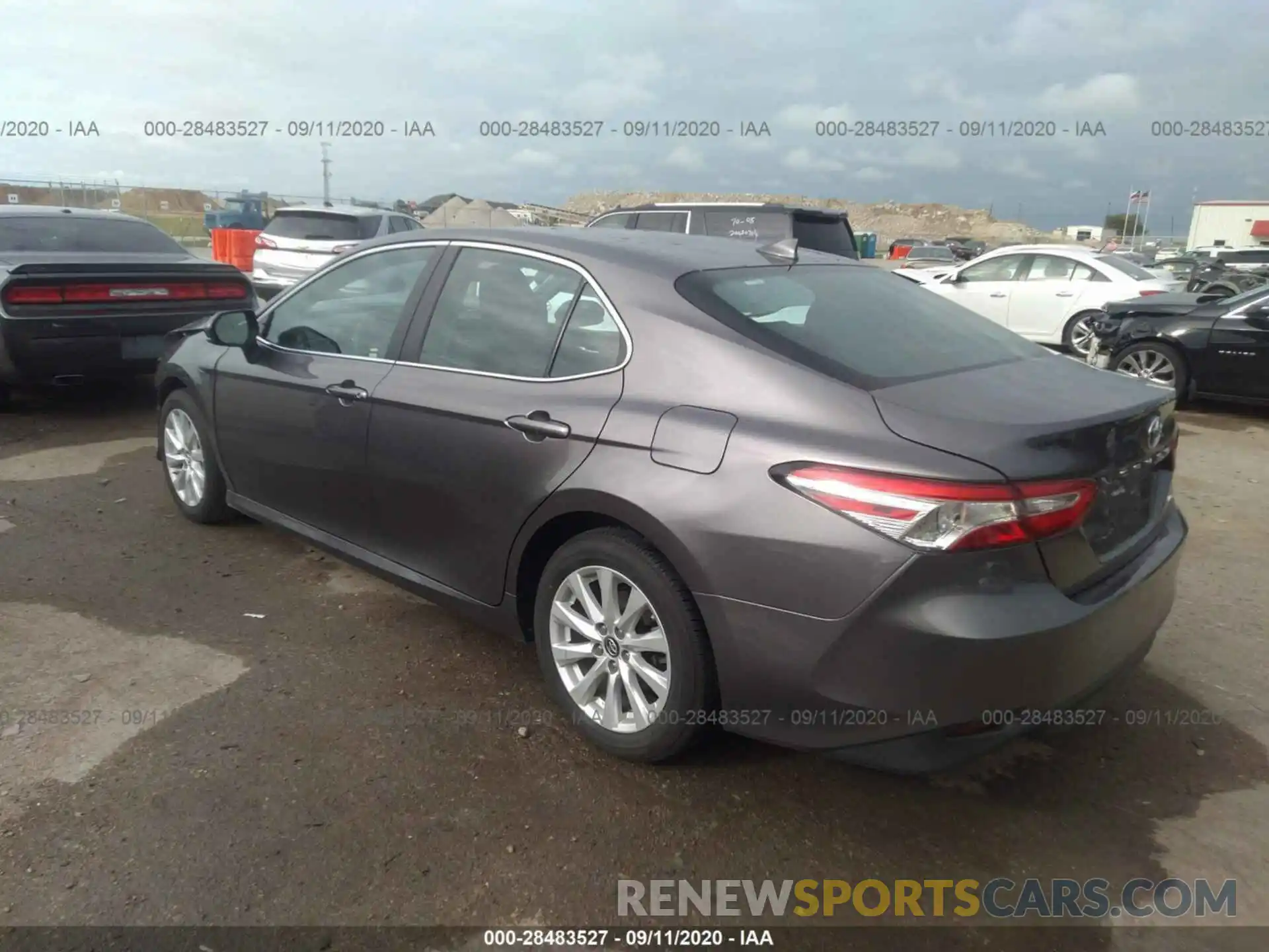 3 Photograph of a damaged car 4T1B11HK8KU681923 TOYOTA CAMRY 2019