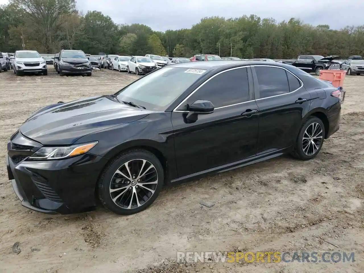 1 Photograph of a damaged car 4T1B11HK8KU689617 TOYOTA CAMRY 2019