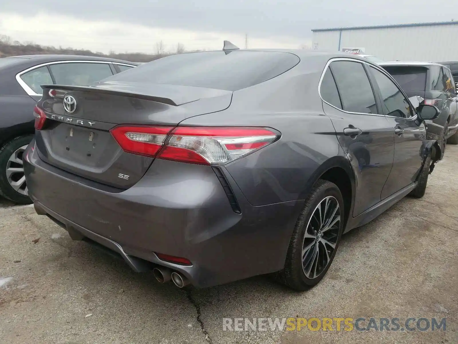 4 Photograph of a damaged car 4T1B11HK8KU691335 TOYOTA CAMRY 2019