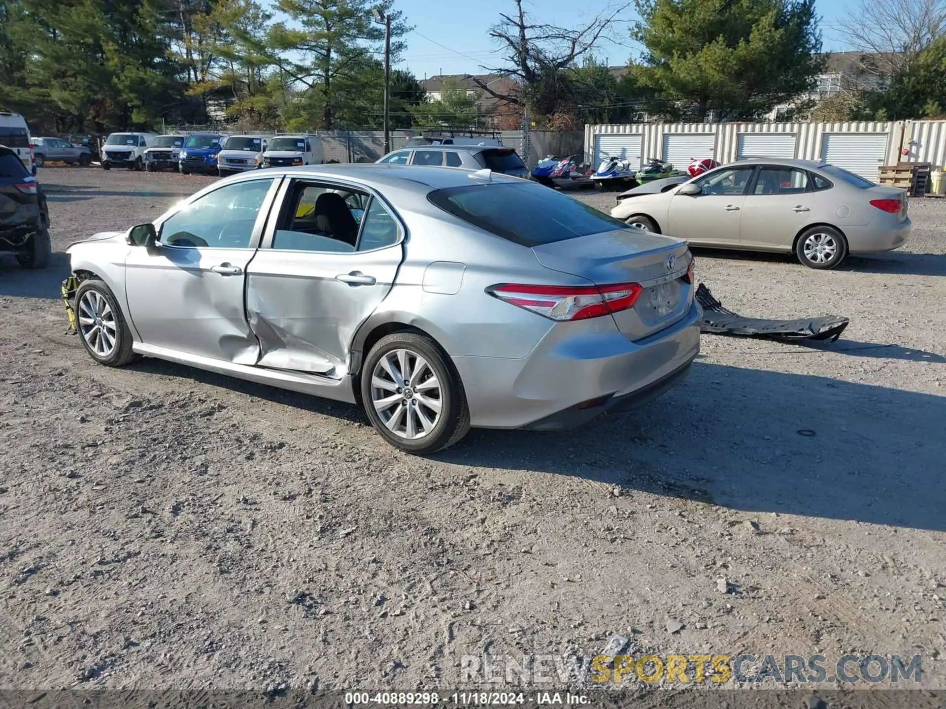 3 Photograph of a damaged car 4T1B11HK8KU693893 TOYOTA CAMRY 2019