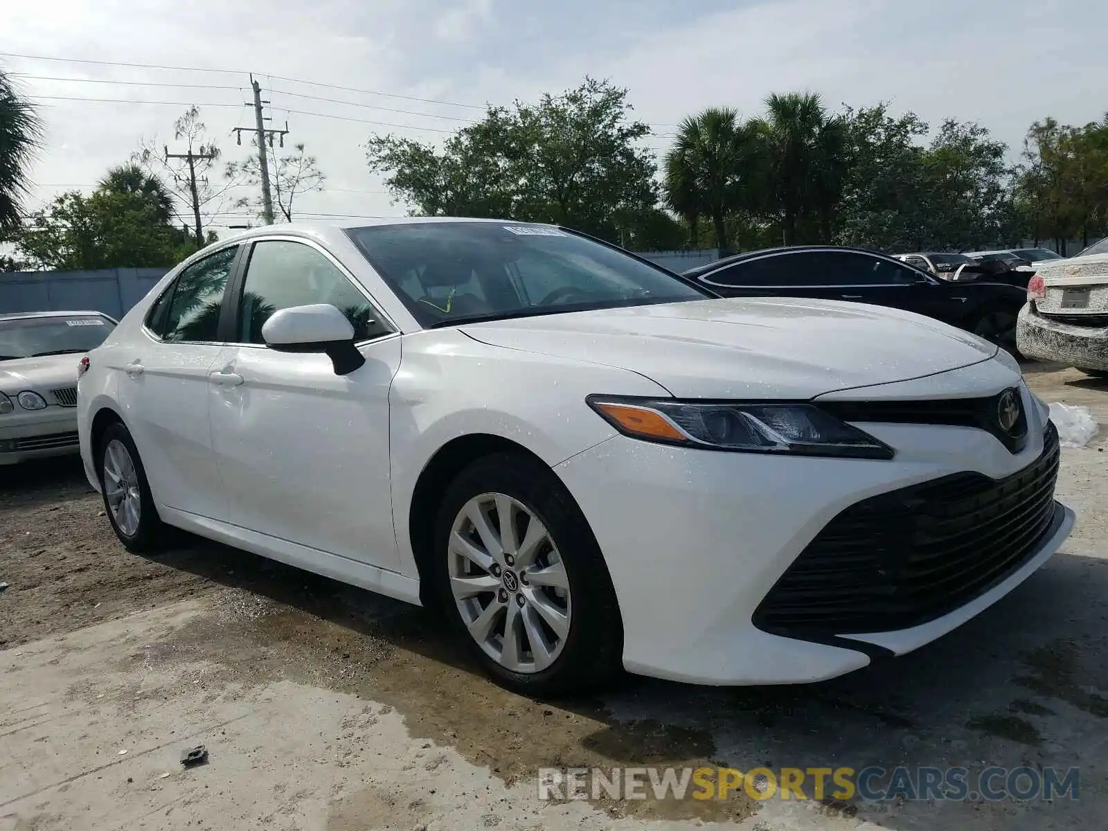 1 Photograph of a damaged car 4T1B11HK8KU694462 TOYOTA CAMRY 2019