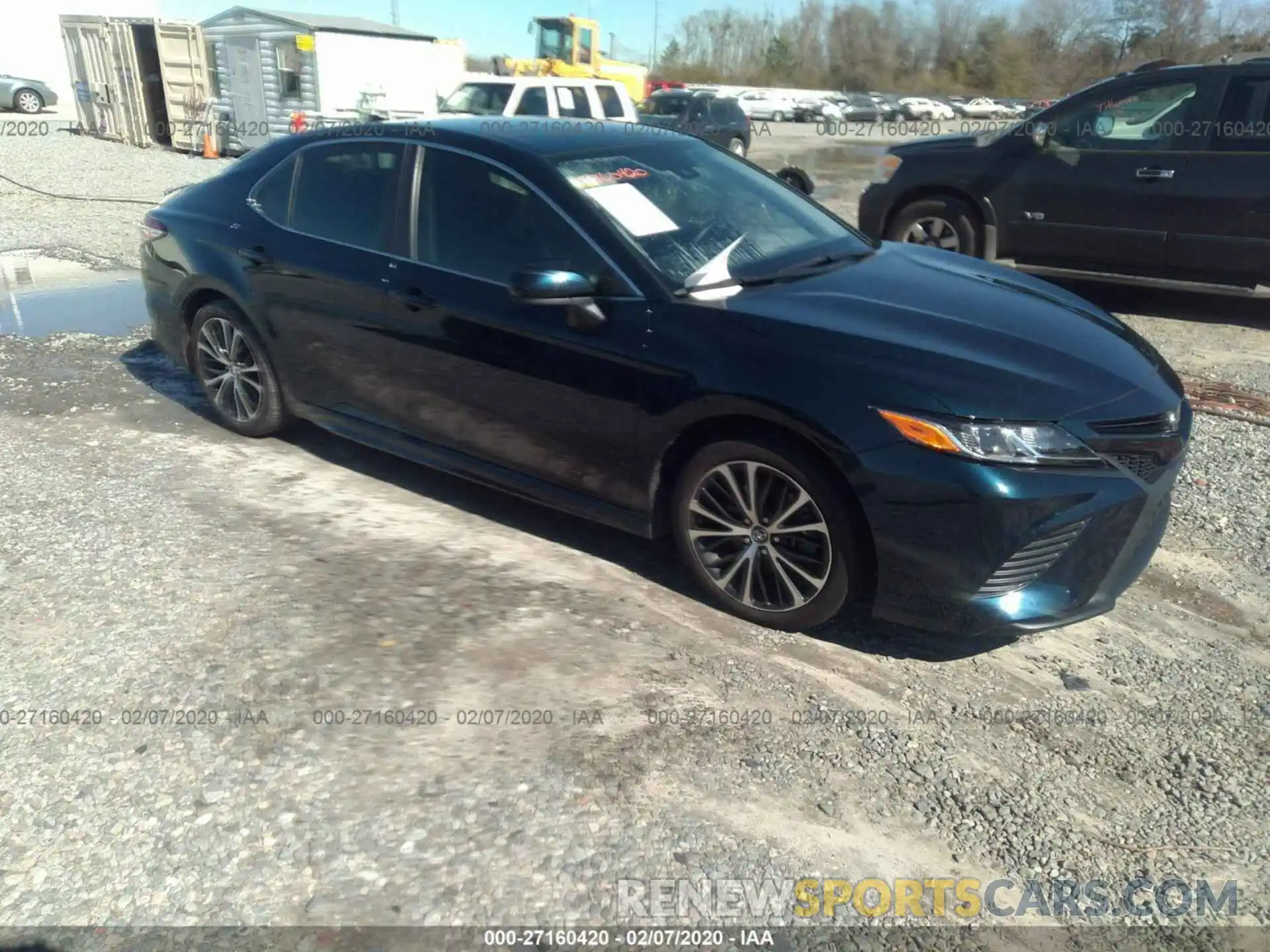 1 Photograph of a damaged car 4T1B11HK8KU694655 TOYOTA CAMRY 2019