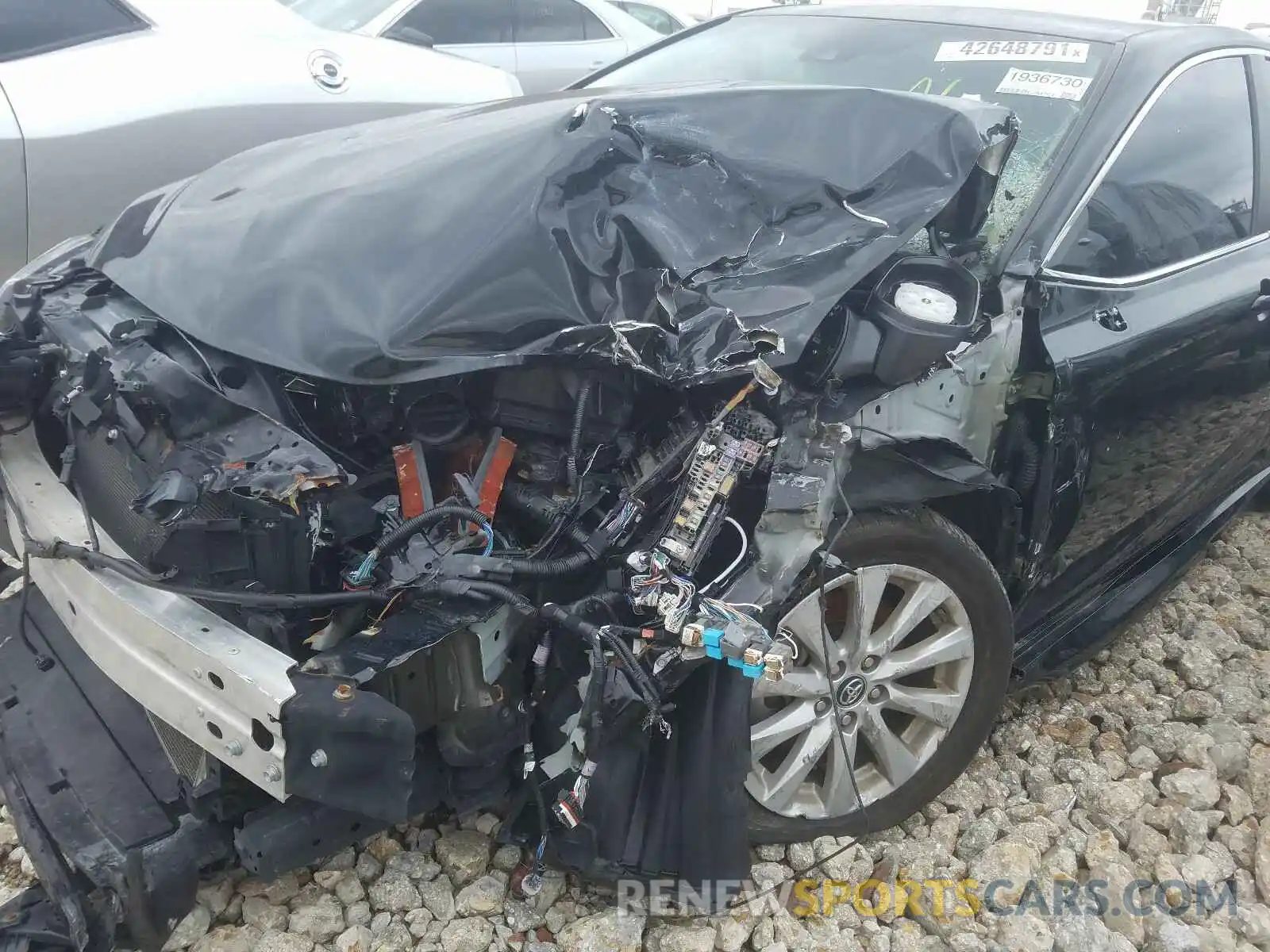 9 Photograph of a damaged car 4T1B11HK8KU696227 TOYOTA CAMRY 2019