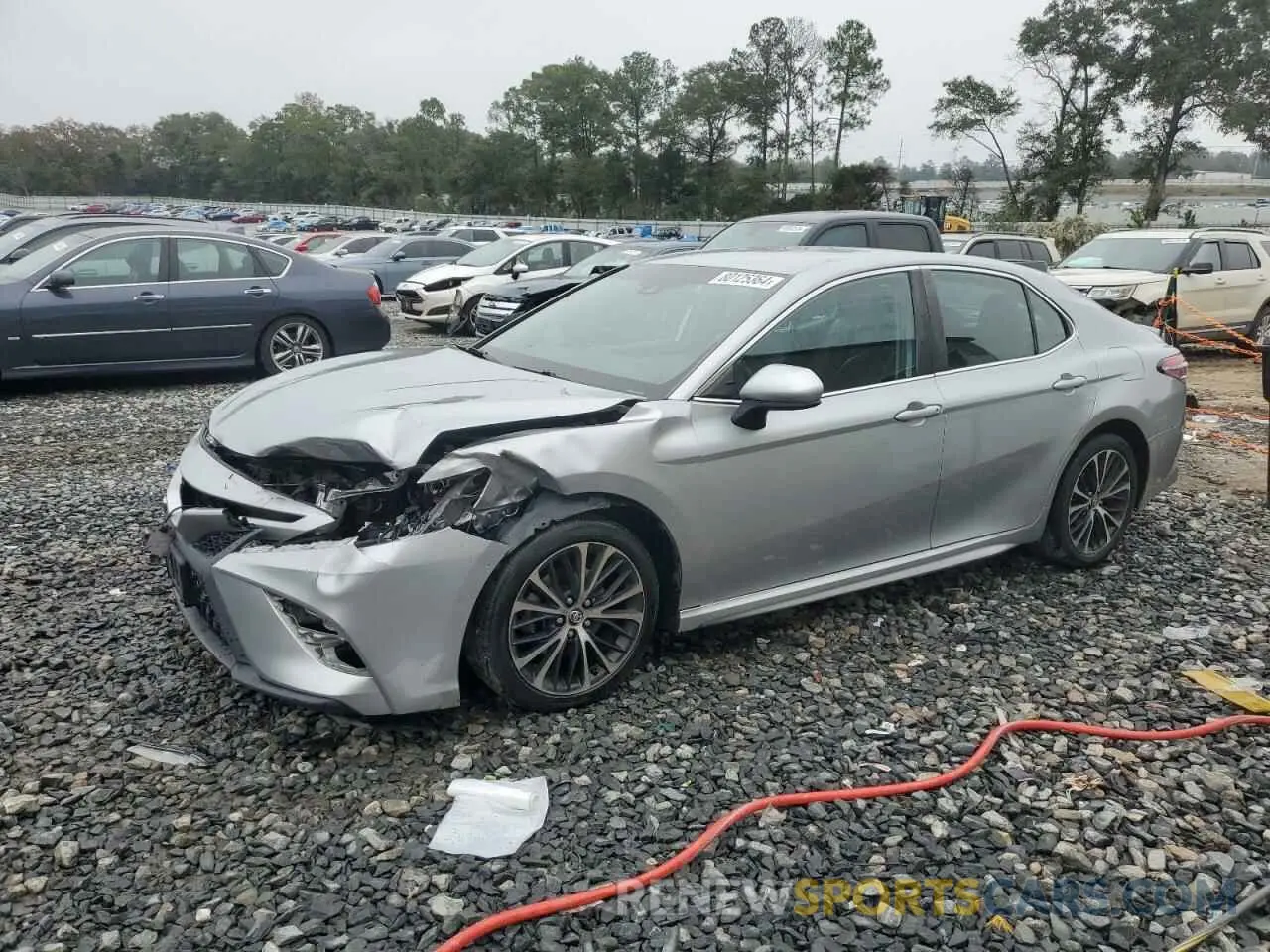 1 Photograph of a damaged car 4T1B11HK8KU697409 TOYOTA CAMRY 2019