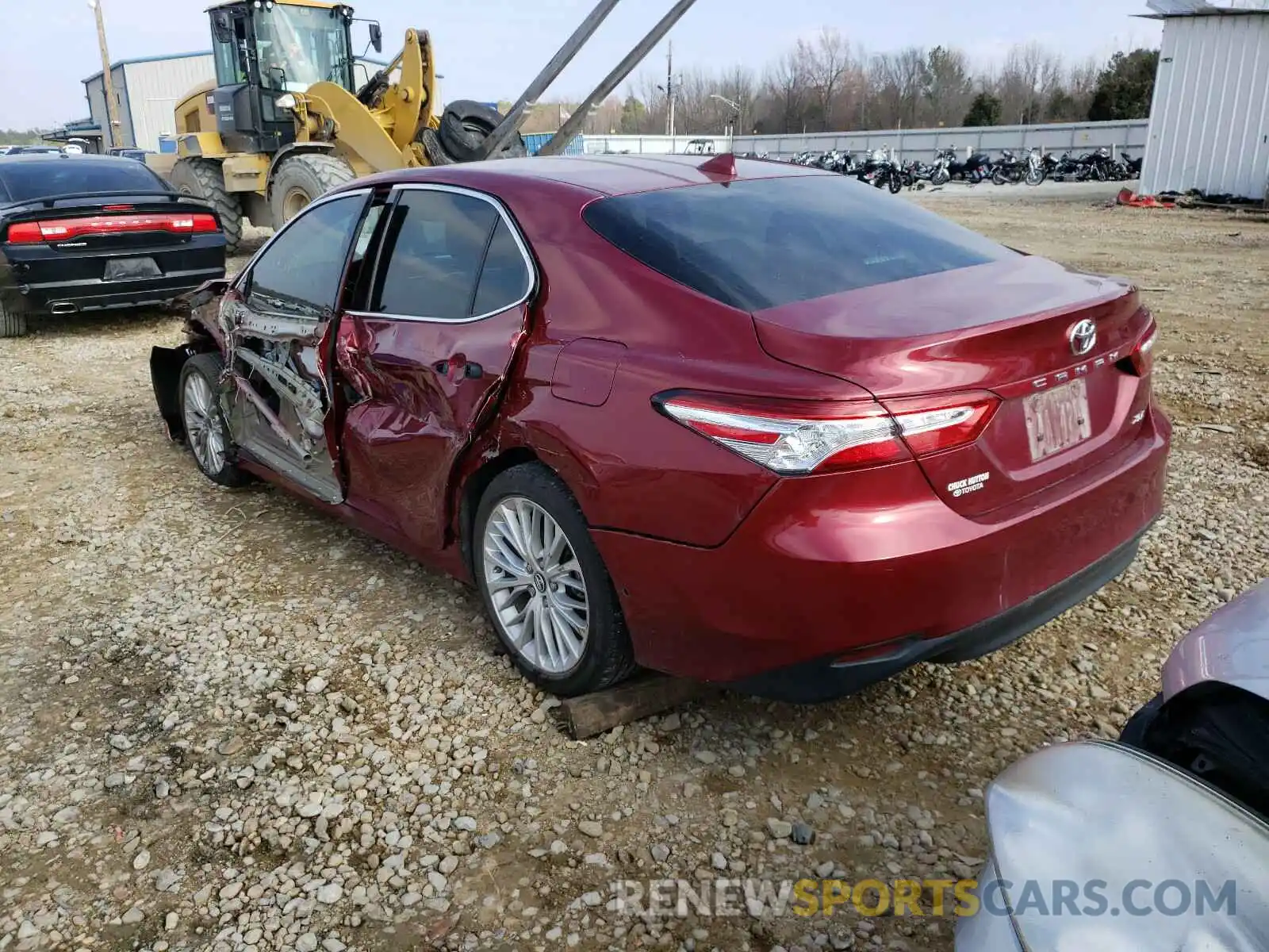 3 Photograph of a damaged car 4T1B11HK8KU698012 TOYOTA CAMRY 2019