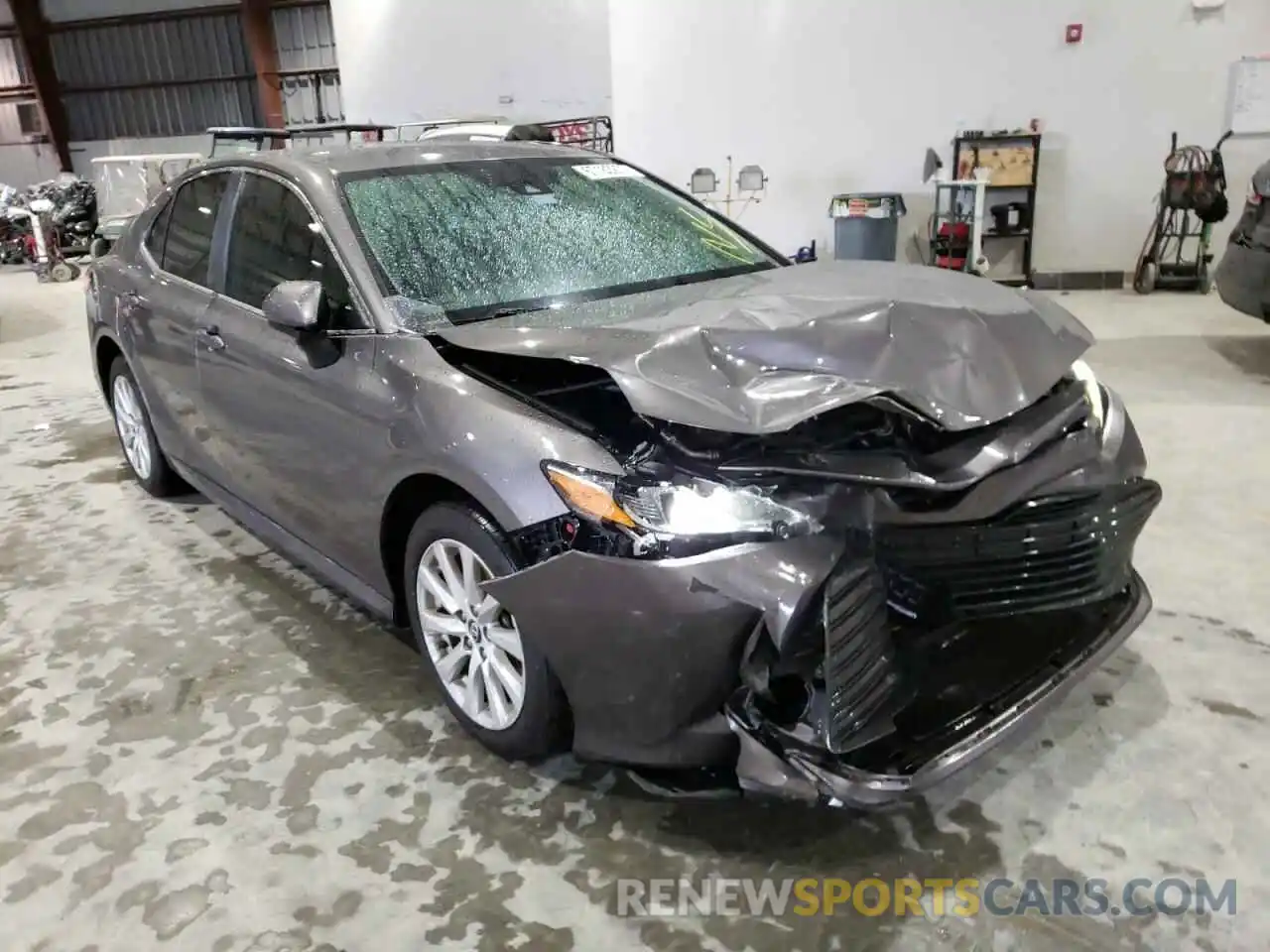 1 Photograph of a damaged car 4T1B11HK8KU699452 TOYOTA CAMRY 2019