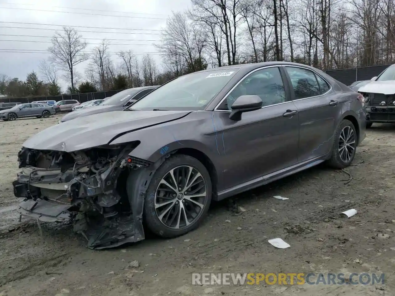 1 Photograph of a damaged car 4T1B11HK8KU704472 TOYOTA CAMRY 2019