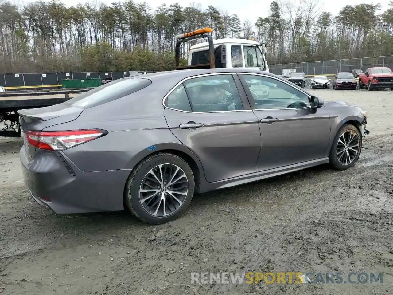 3 Photograph of a damaged car 4T1B11HK8KU704472 TOYOTA CAMRY 2019