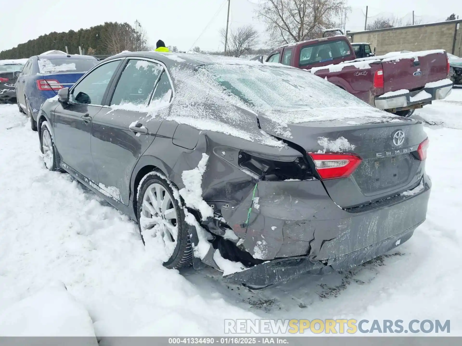 6 Photograph of a damaged car 4T1B11HK8KU706285 TOYOTA CAMRY 2019