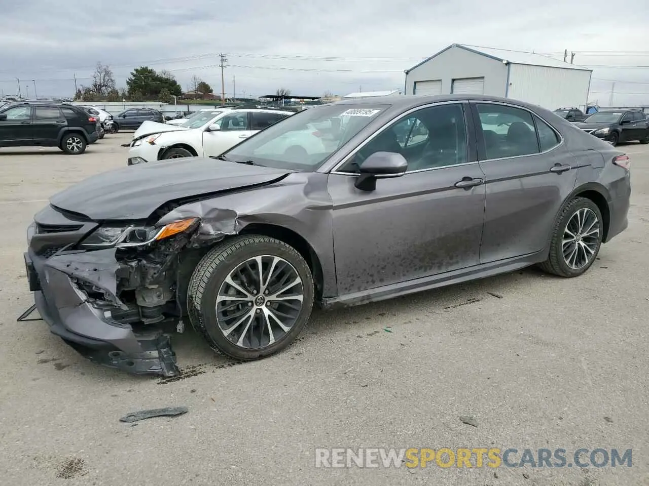 1 Photograph of a damaged car 4T1B11HK8KU708389 TOYOTA CAMRY 2019