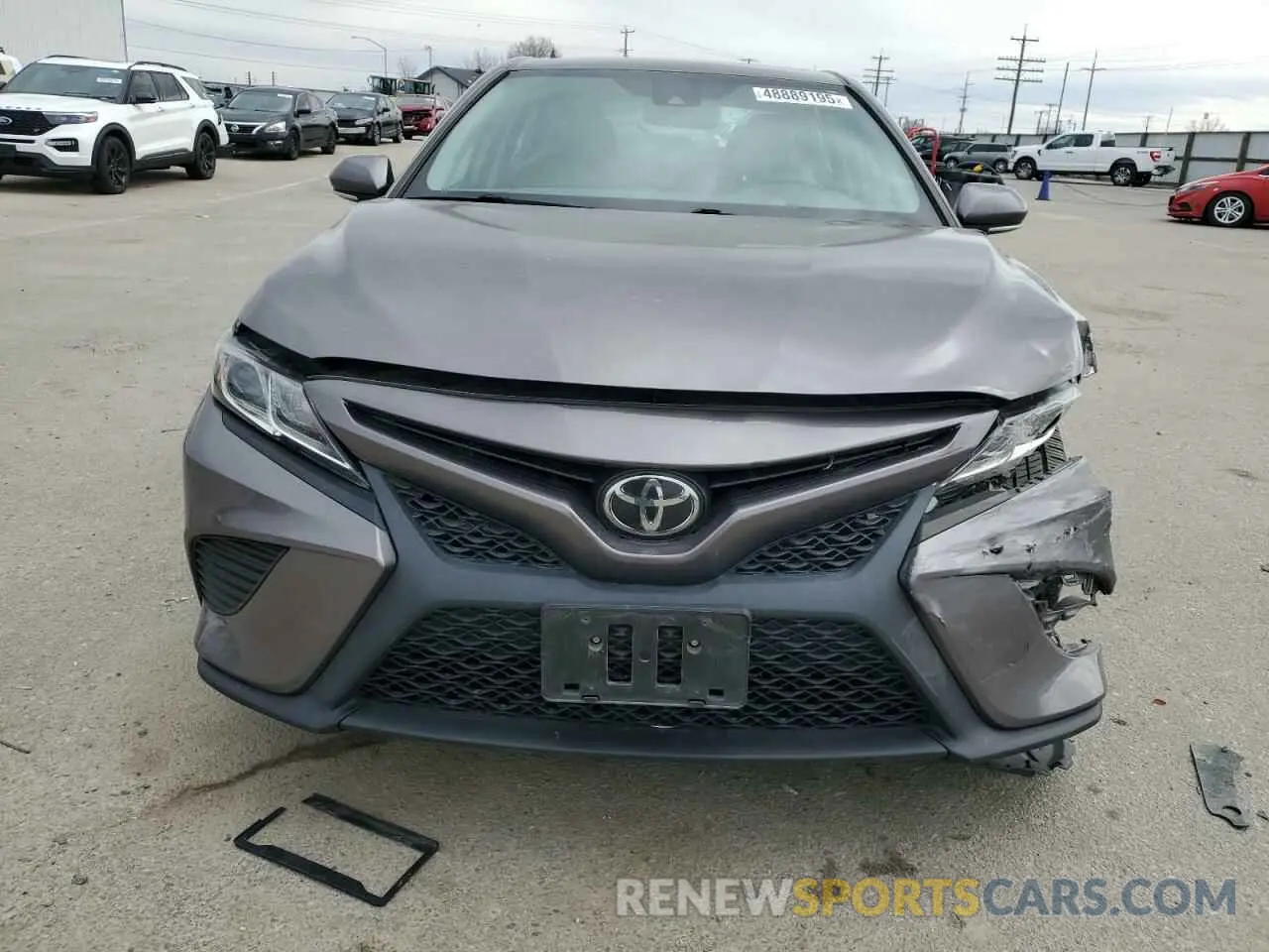 5 Photograph of a damaged car 4T1B11HK8KU708389 TOYOTA CAMRY 2019