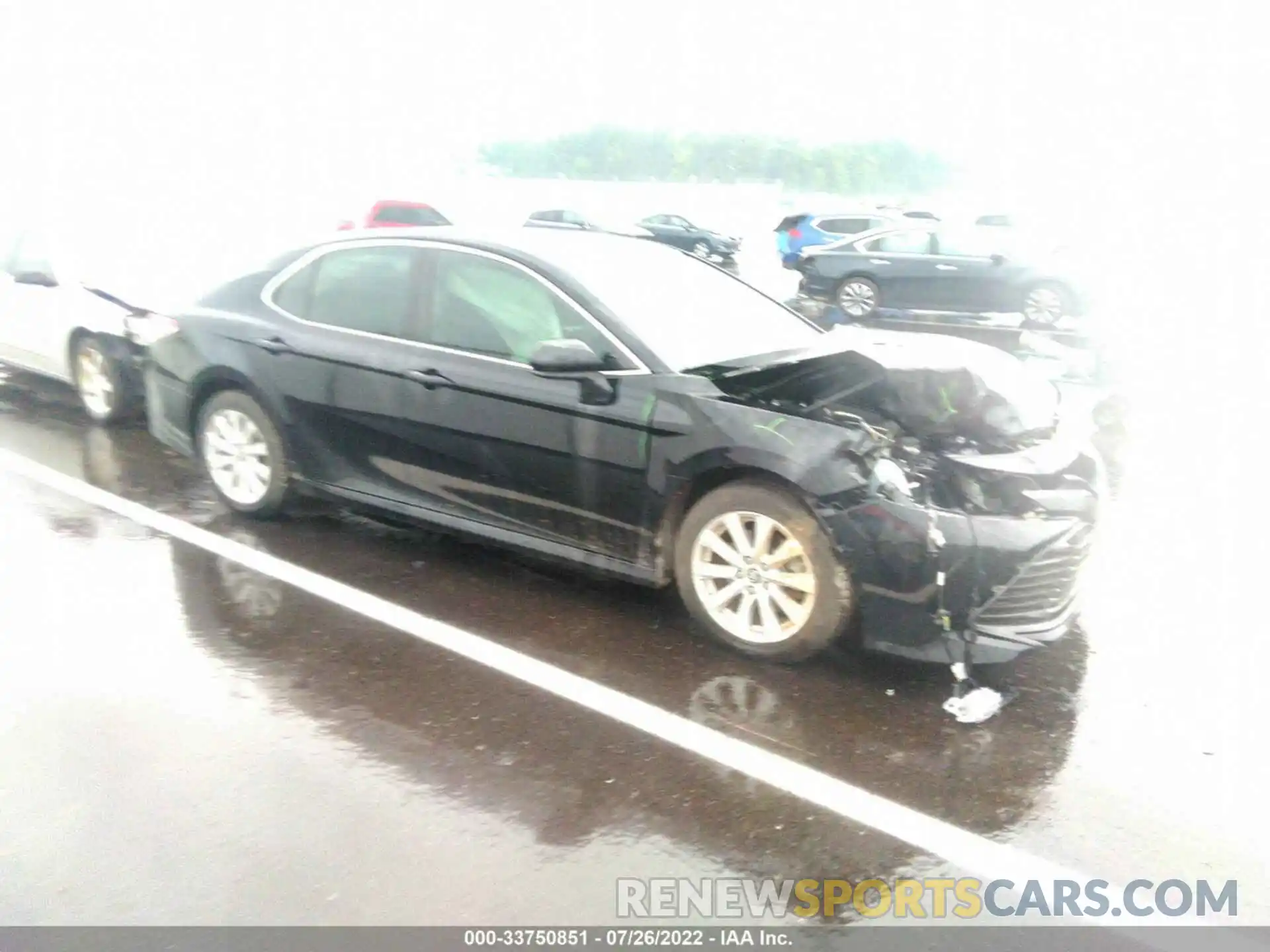 1 Photograph of a damaged car 4T1B11HK8KU710336 TOYOTA CAMRY 2019