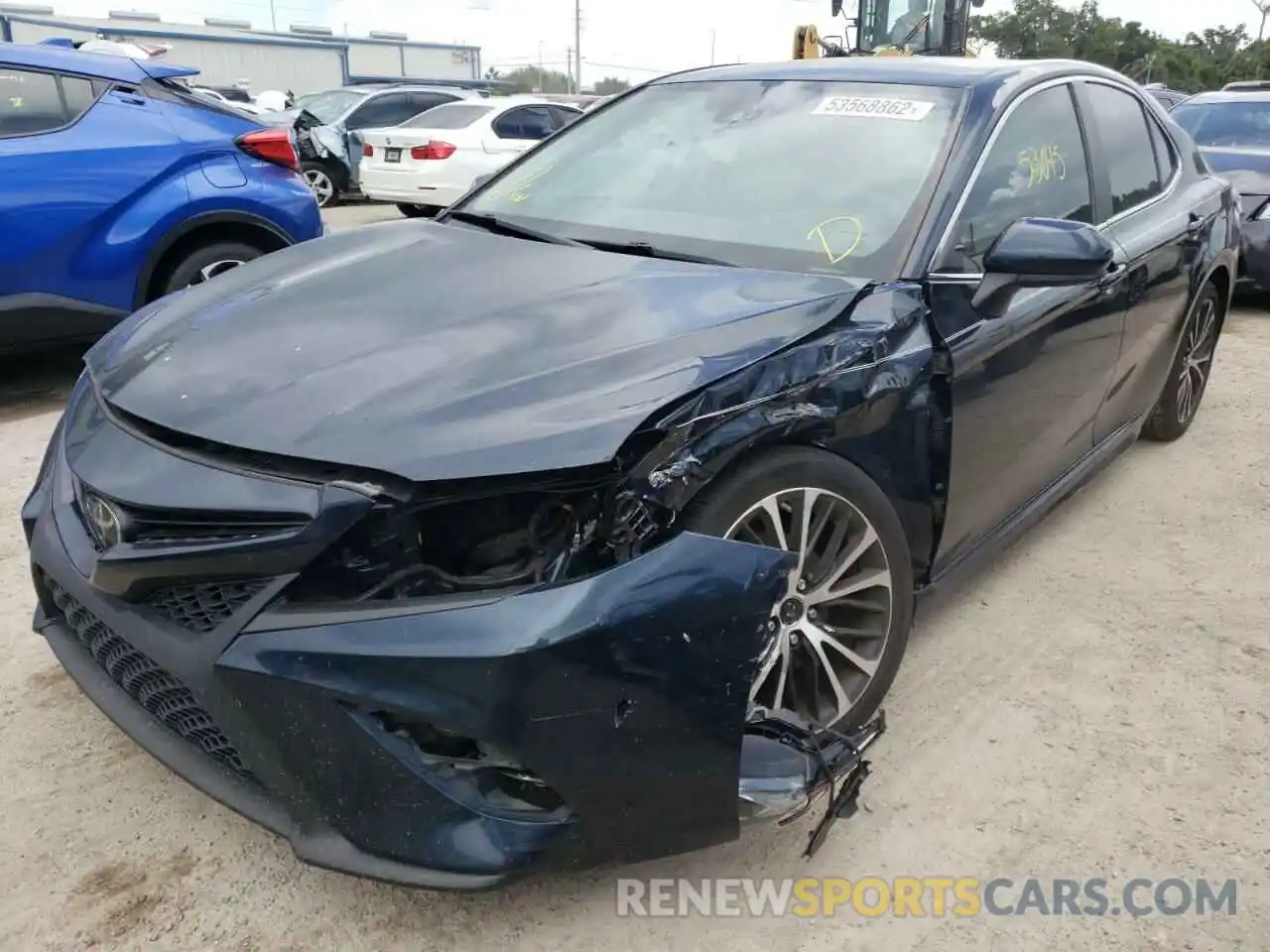 2 Photograph of a damaged car 4T1B11HK8KU710580 TOYOTA CAMRY 2019