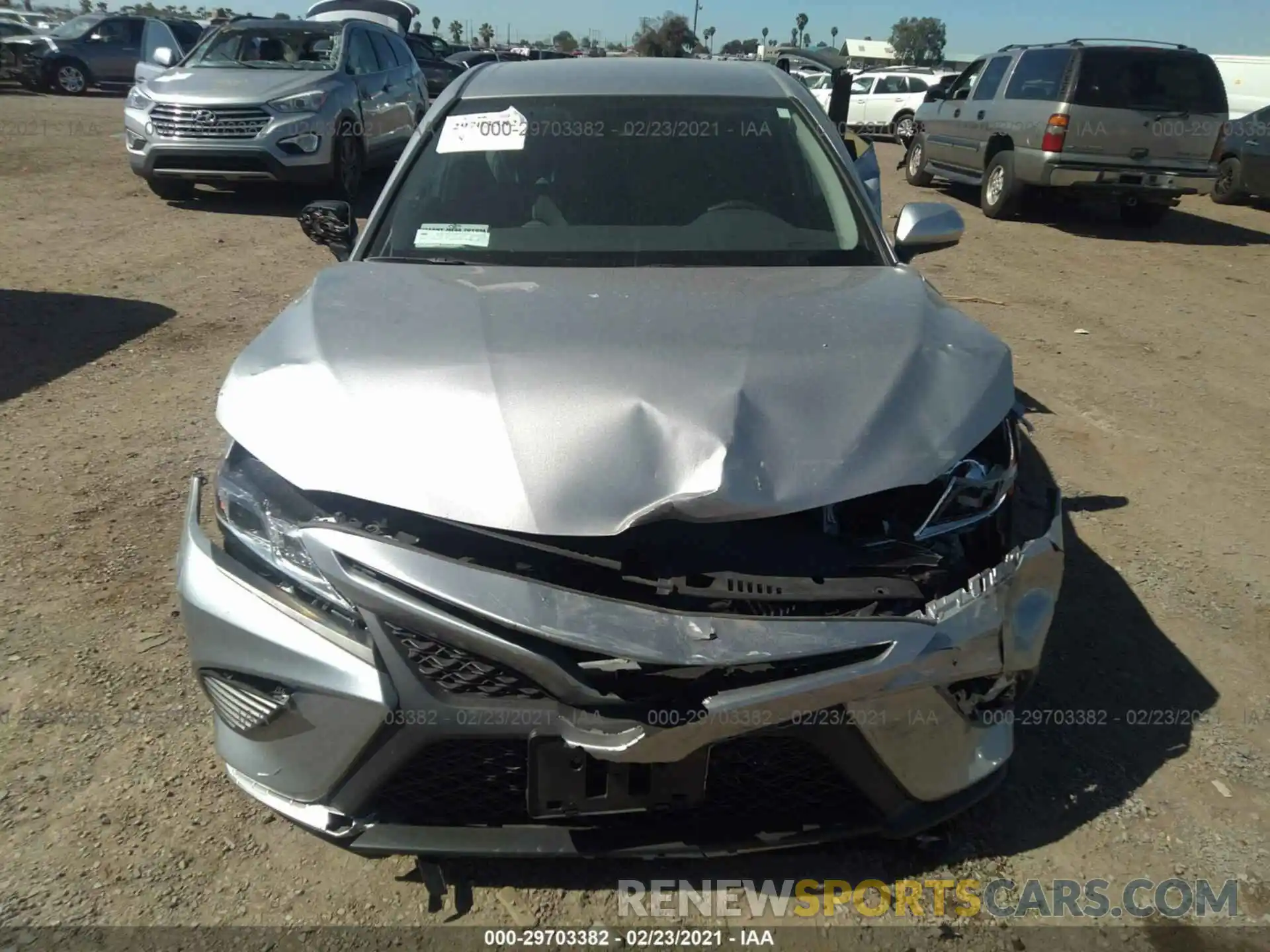 6 Photograph of a damaged car 4T1B11HK8KU713382 TOYOTA CAMRY 2019