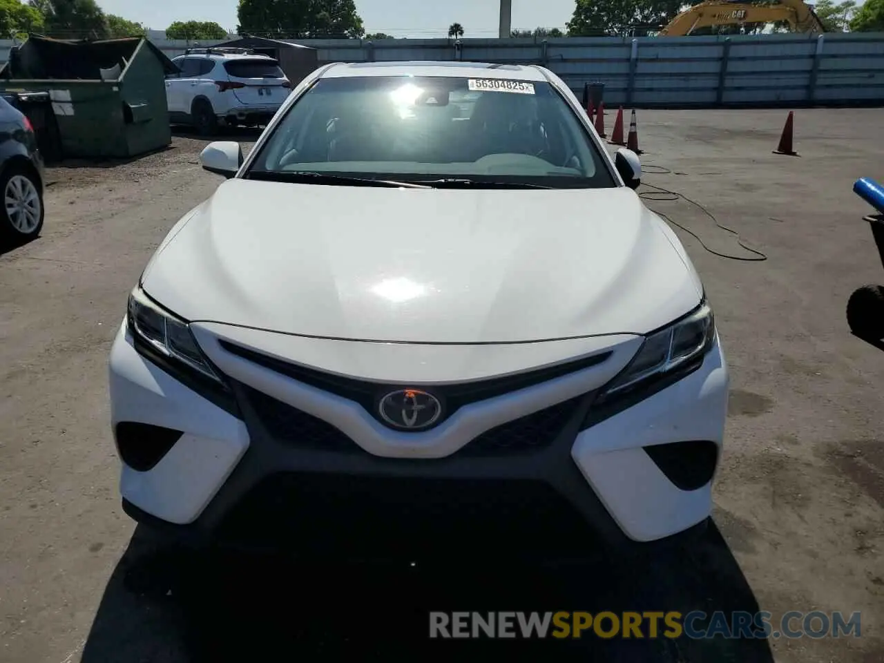 5 Photograph of a damaged car 4T1B11HK8KU716556 TOYOTA CAMRY 2019