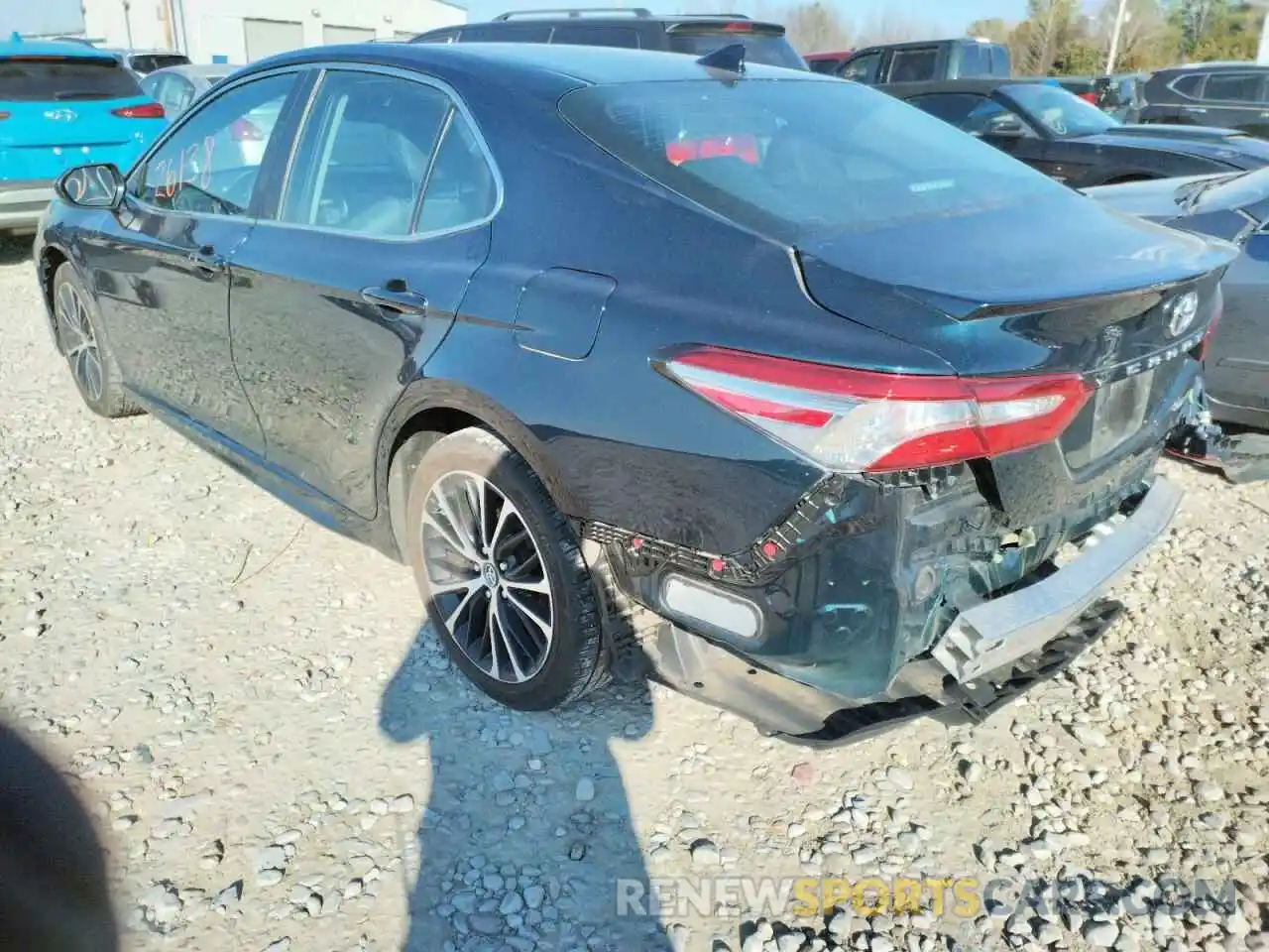 3 Photograph of a damaged car 4T1B11HK8KU717092 TOYOTA CAMRY 2019