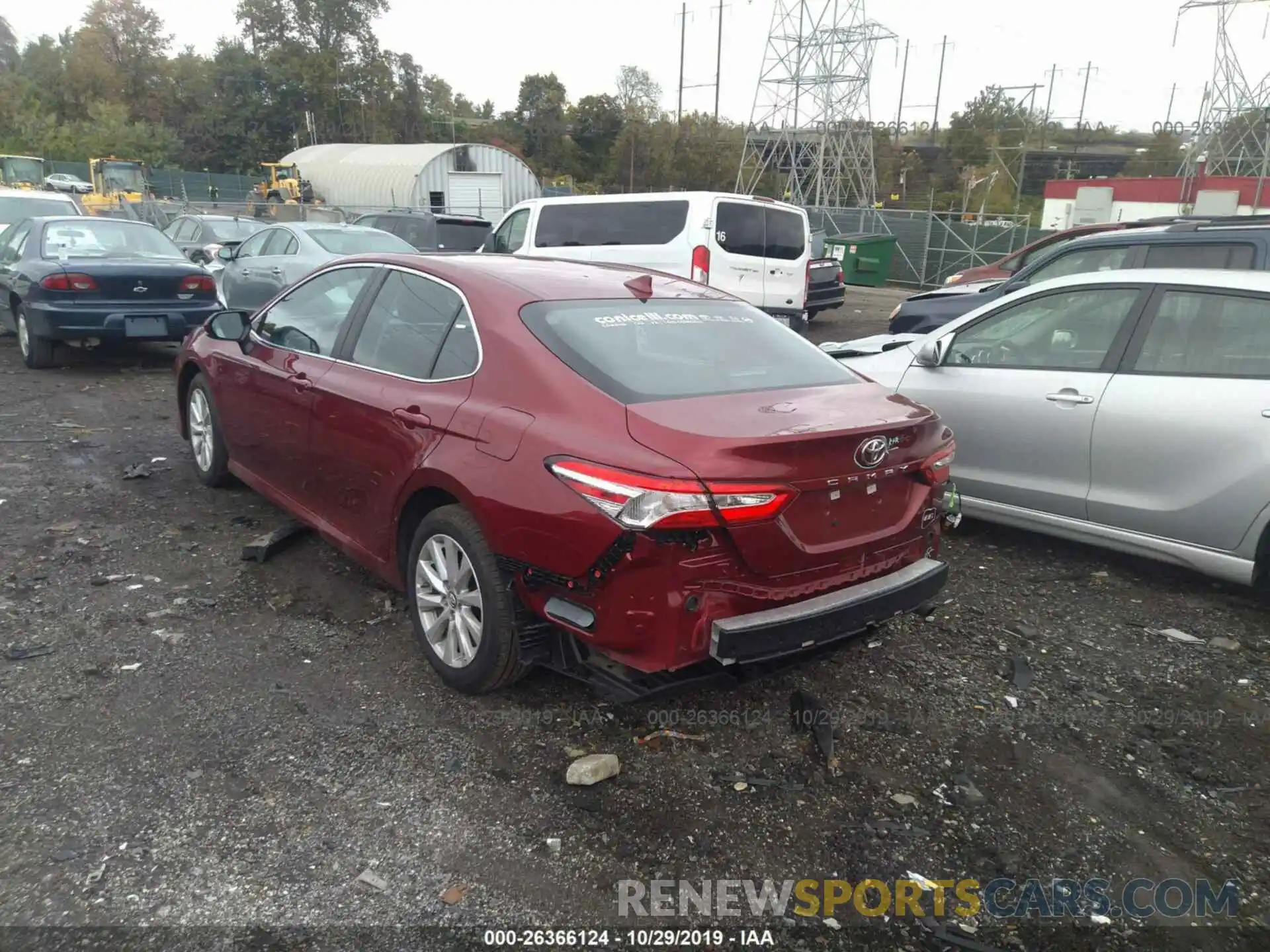 3 Photograph of a damaged car 4T1B11HK8KU719893 TOYOTA CAMRY 2019