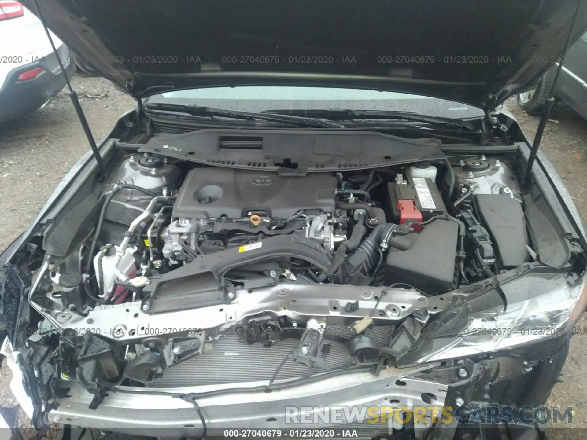 10 Photograph of a damaged car 4T1B11HK8KU721708 TOYOTA CAMRY 2019