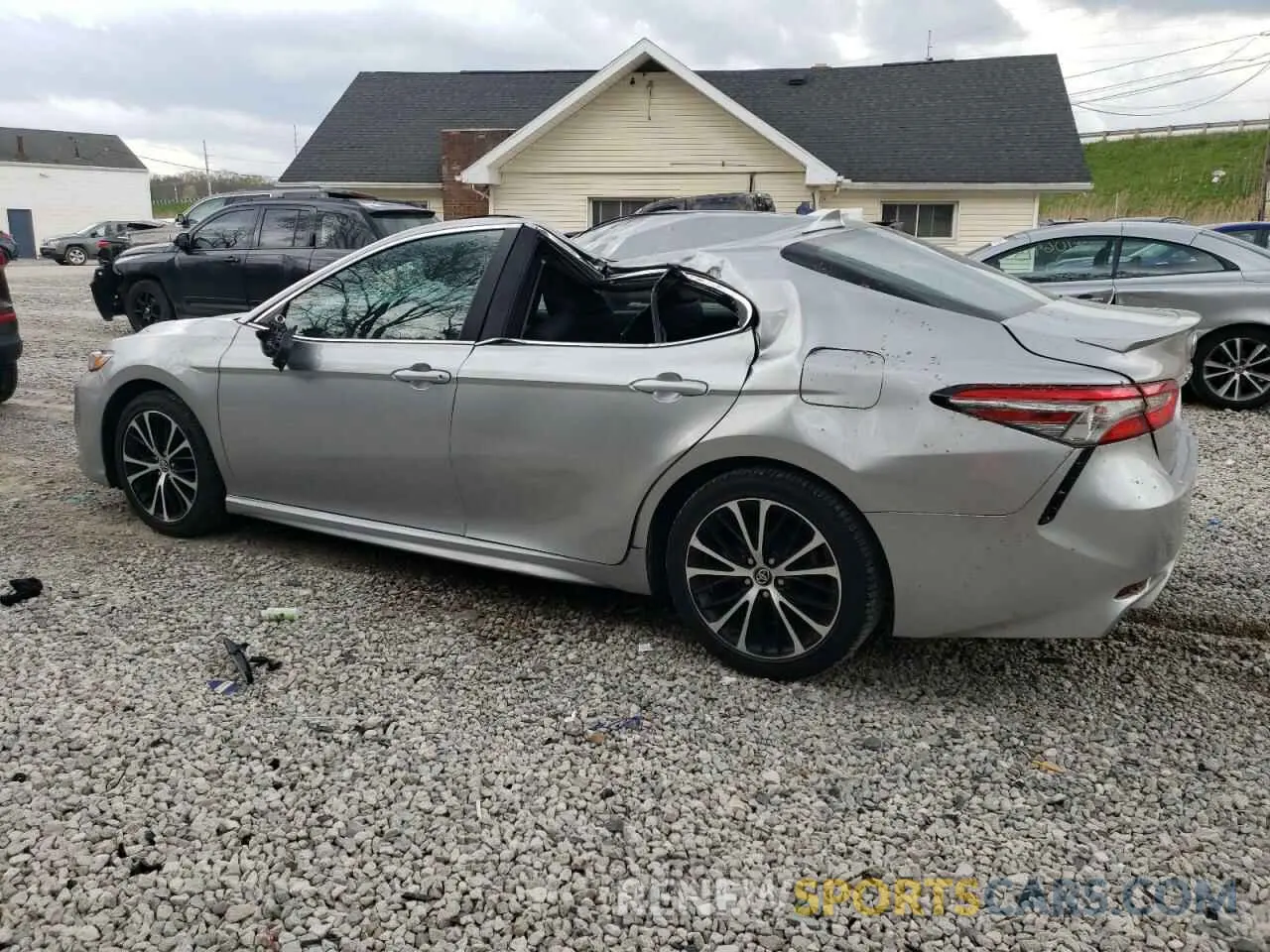 2 Photograph of a damaged car 4T1B11HK8KU730019 TOYOTA CAMRY 2019