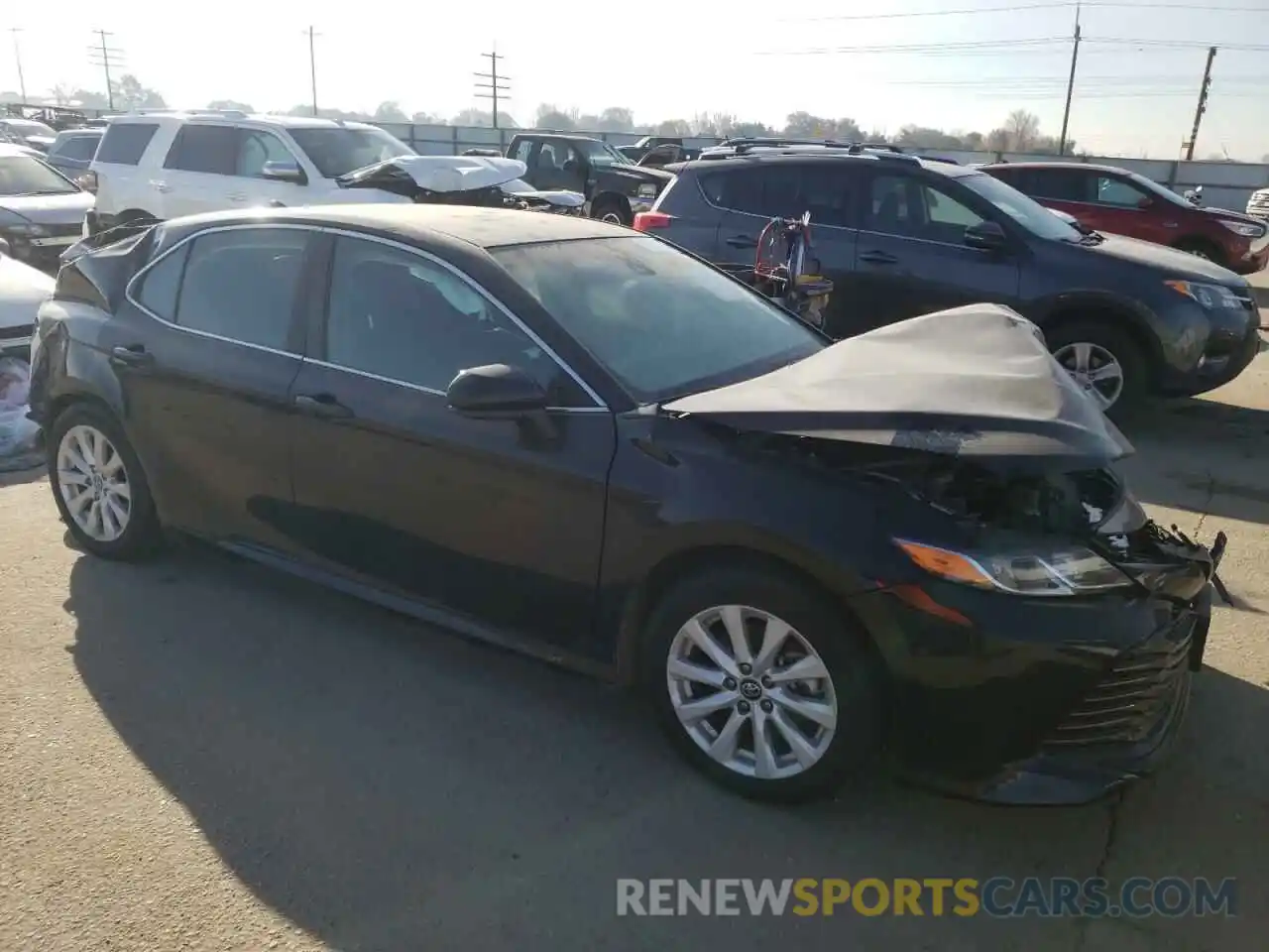 4 Photograph of a damaged car 4T1B11HK8KU730750 TOYOTA CAMRY 2019