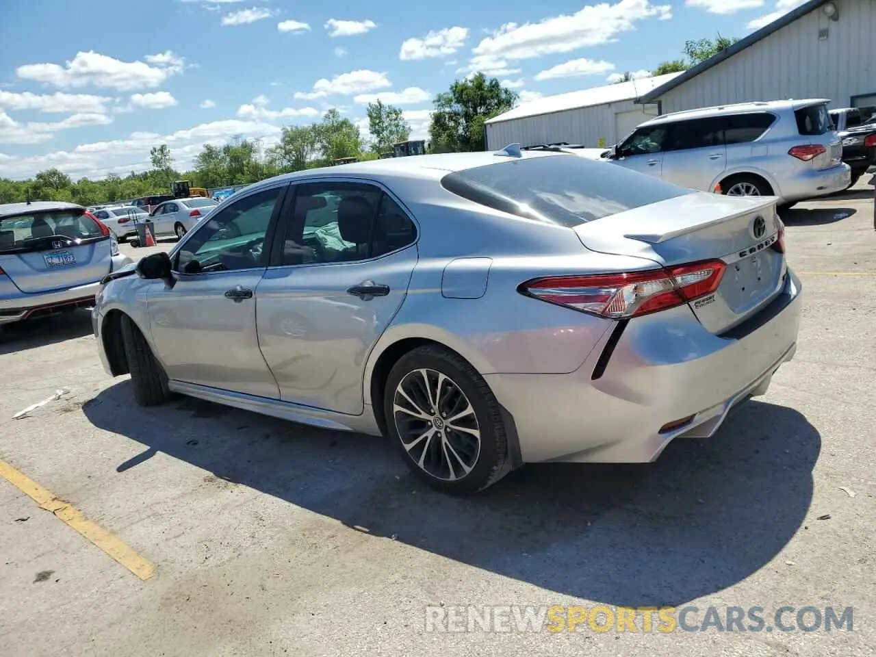 2 Photograph of a damaged car 4T1B11HK8KU735219 TOYOTA CAMRY 2019