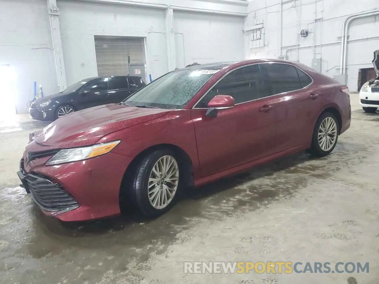 1 Photograph of a damaged car 4T1B11HK8KU738055 TOYOTA CAMRY 2019