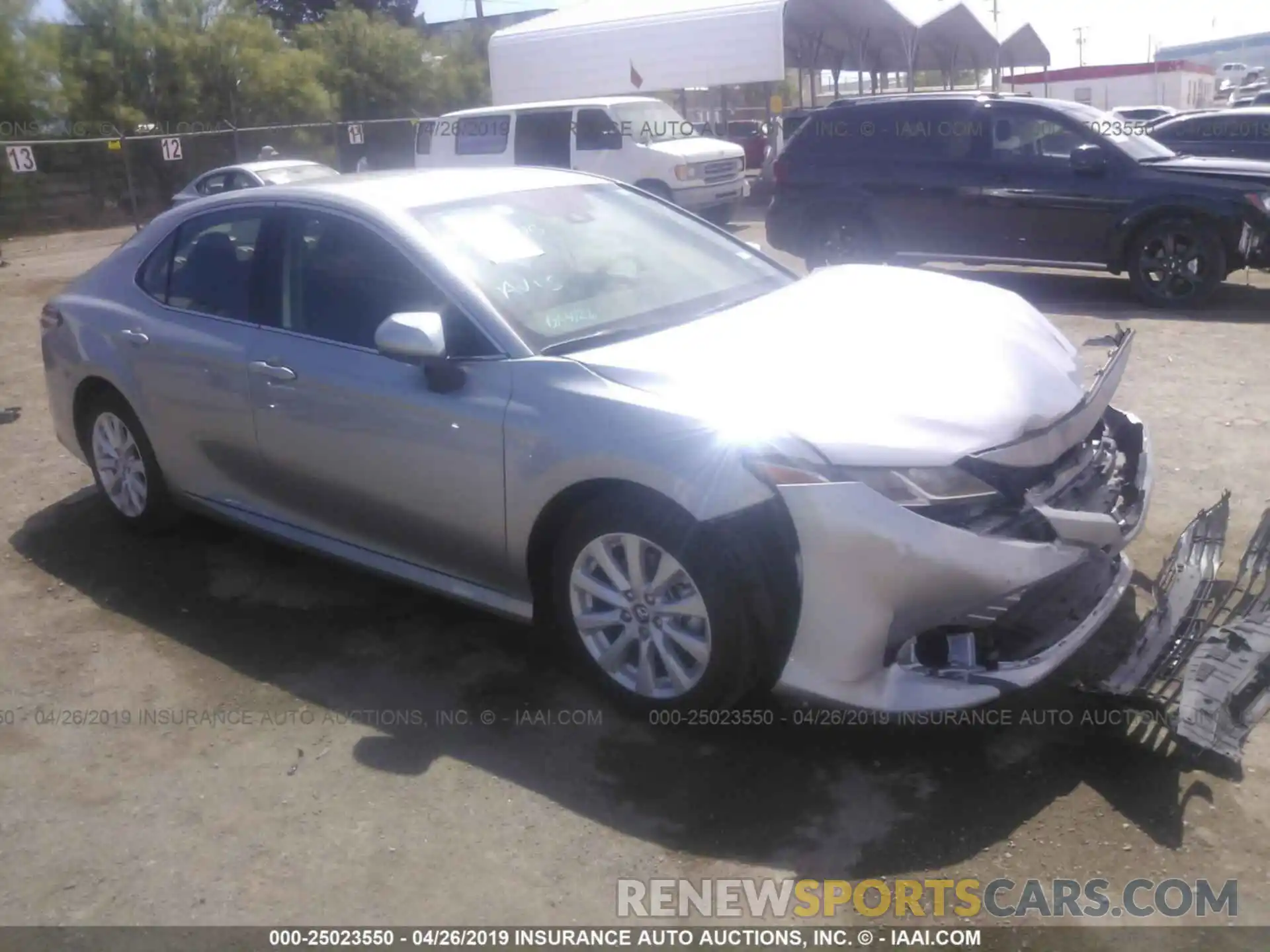 1 Photograph of a damaged car 4T1B11HK8KU741103 TOYOTA CAMRY 2019