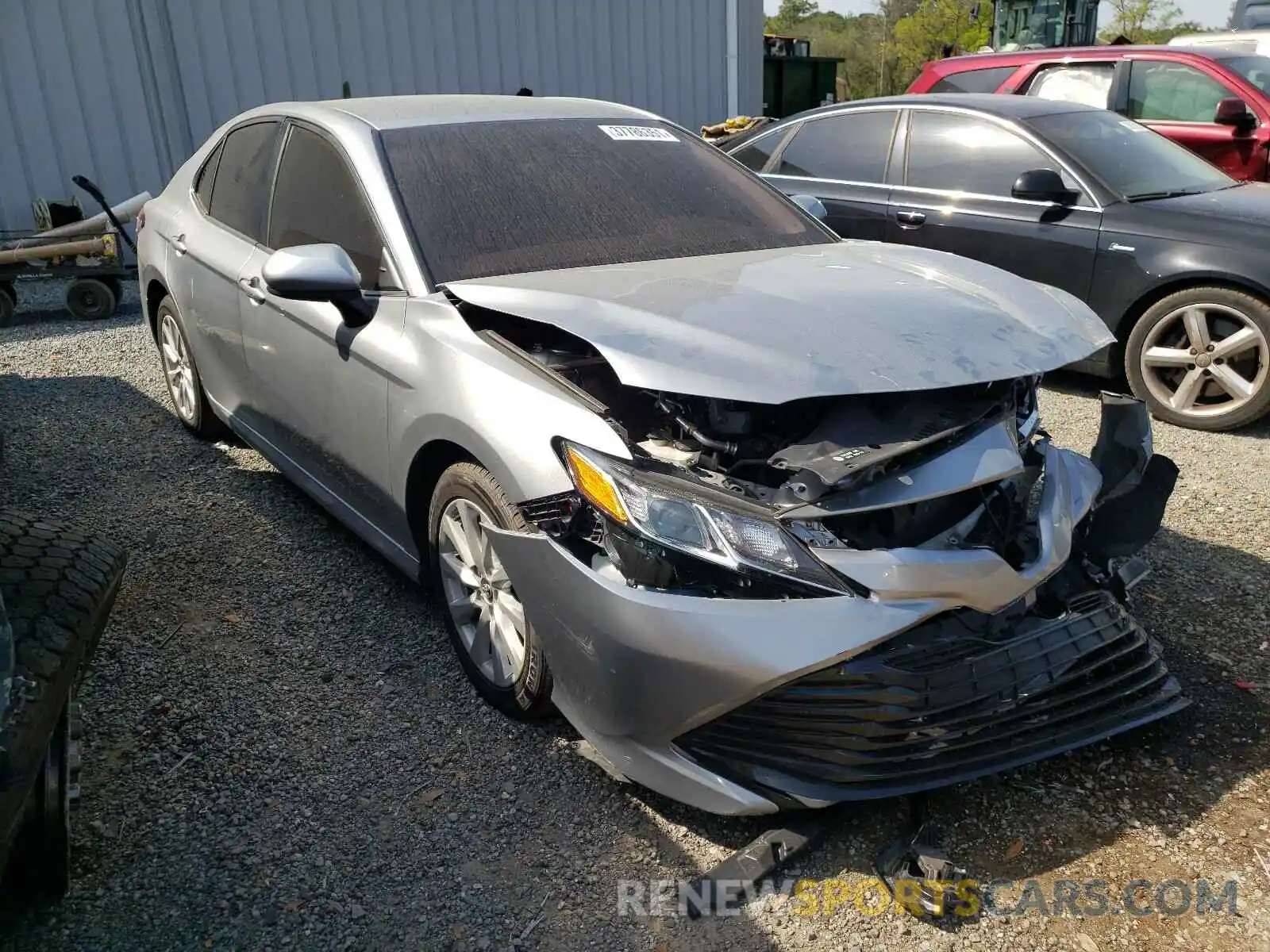 1 Photograph of a damaged car 4T1B11HK8KU742588 TOYOTA CAMRY 2019