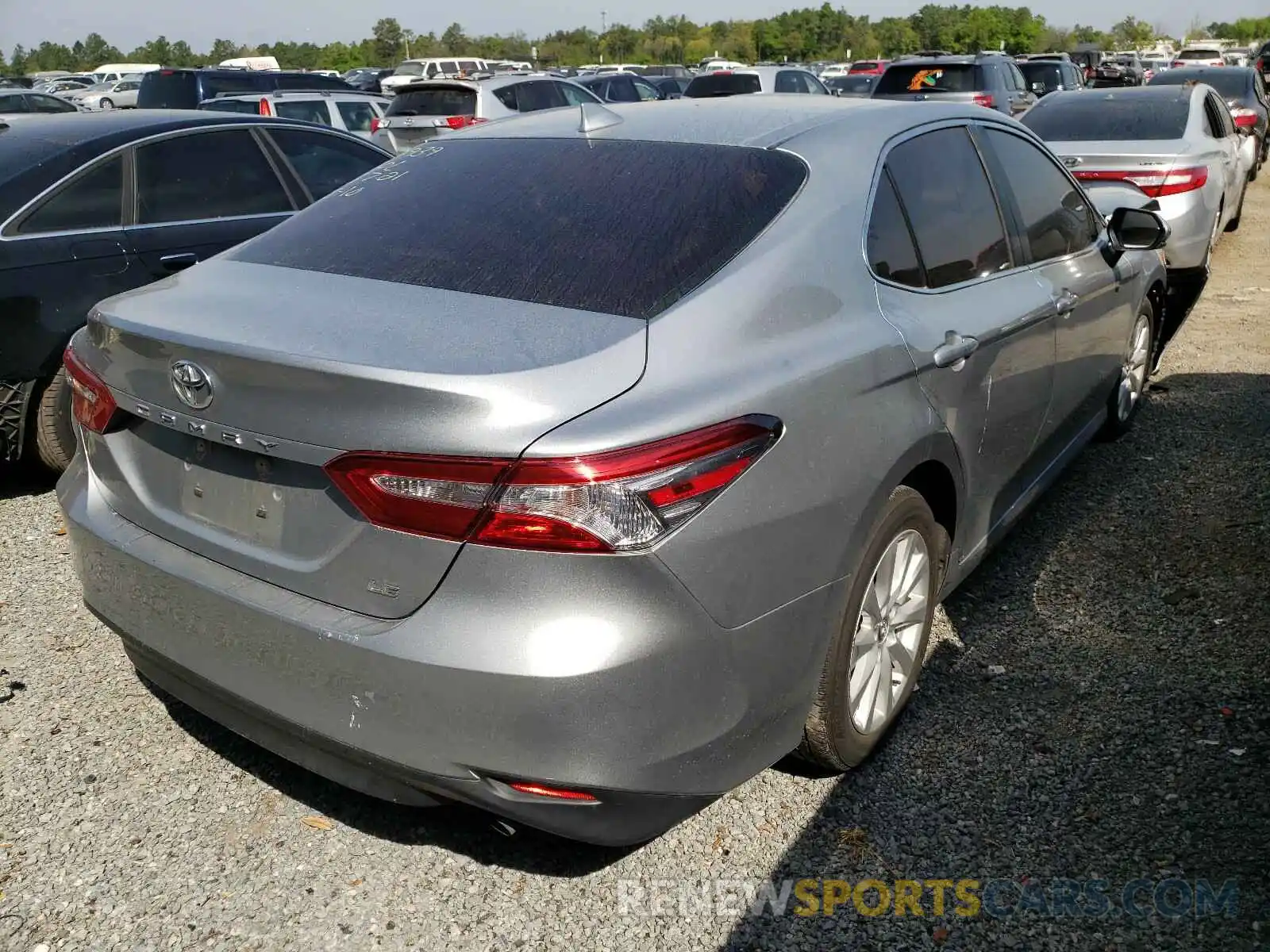 4 Photograph of a damaged car 4T1B11HK8KU742588 TOYOTA CAMRY 2019