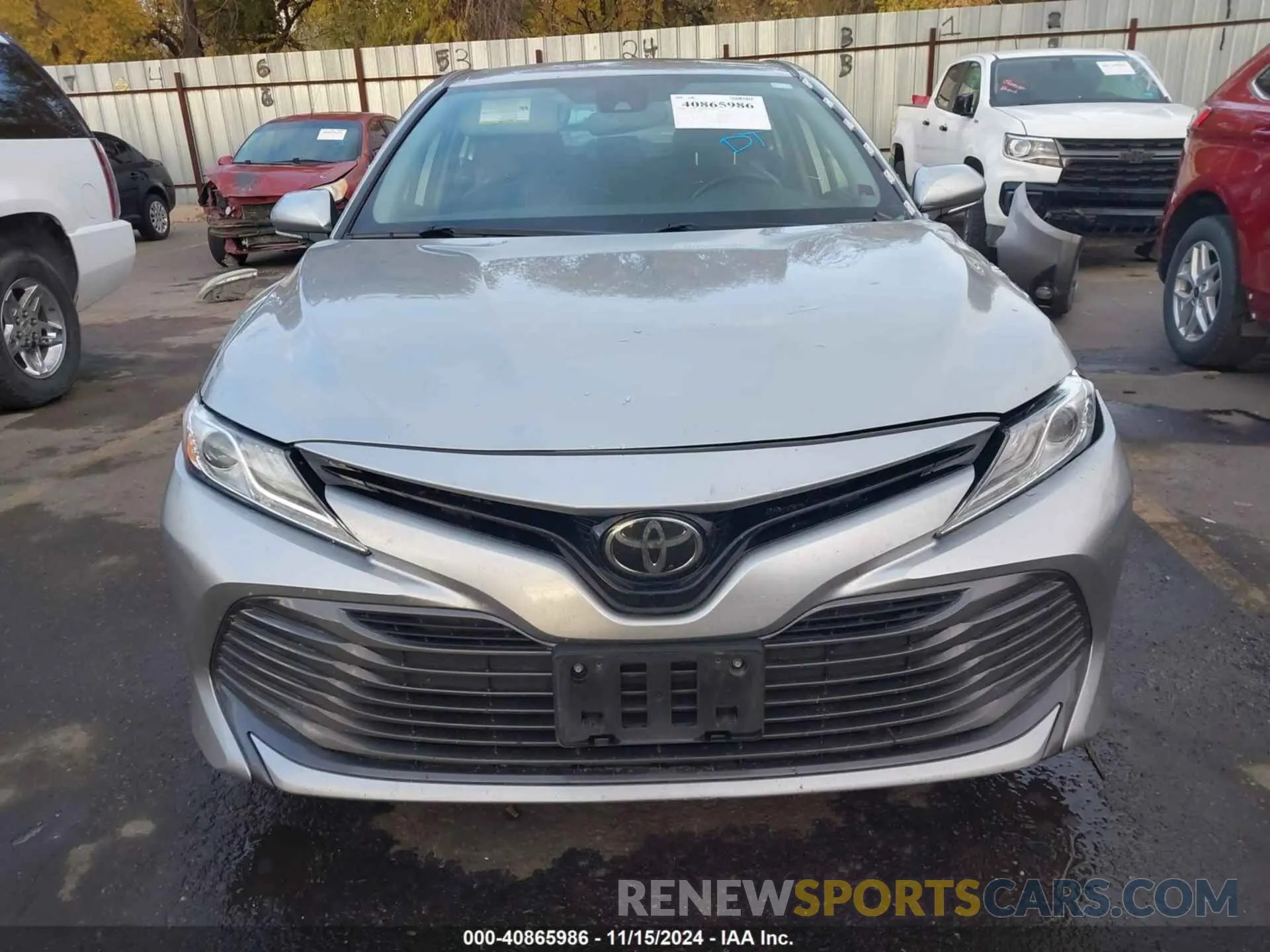 12 Photograph of a damaged car 4T1B11HK8KU743272 TOYOTA CAMRY 2019